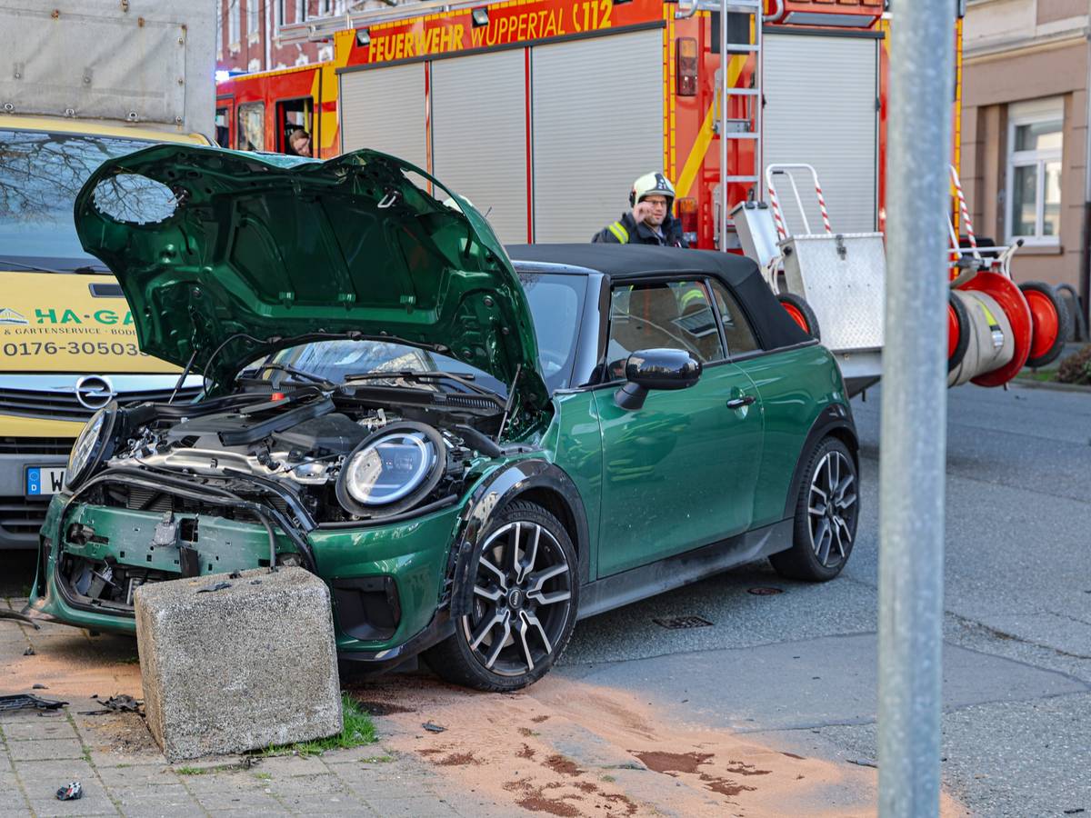 Unfall mit Mini
