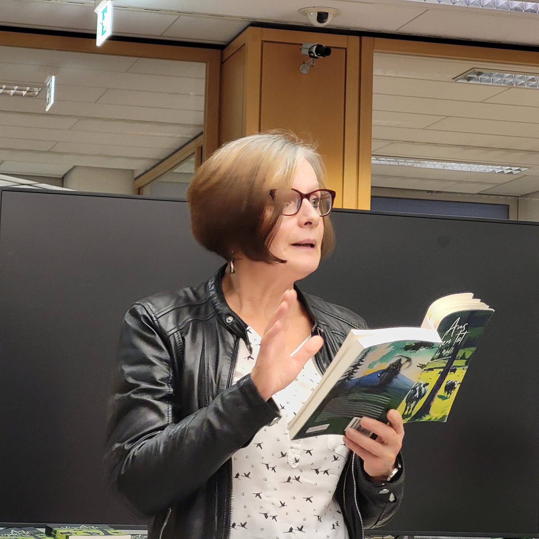  Die Autorin Martina Sprenger. 