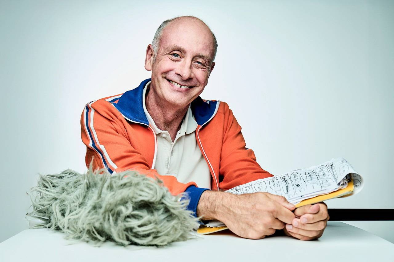 Alfons mit dem Puschelmikro.