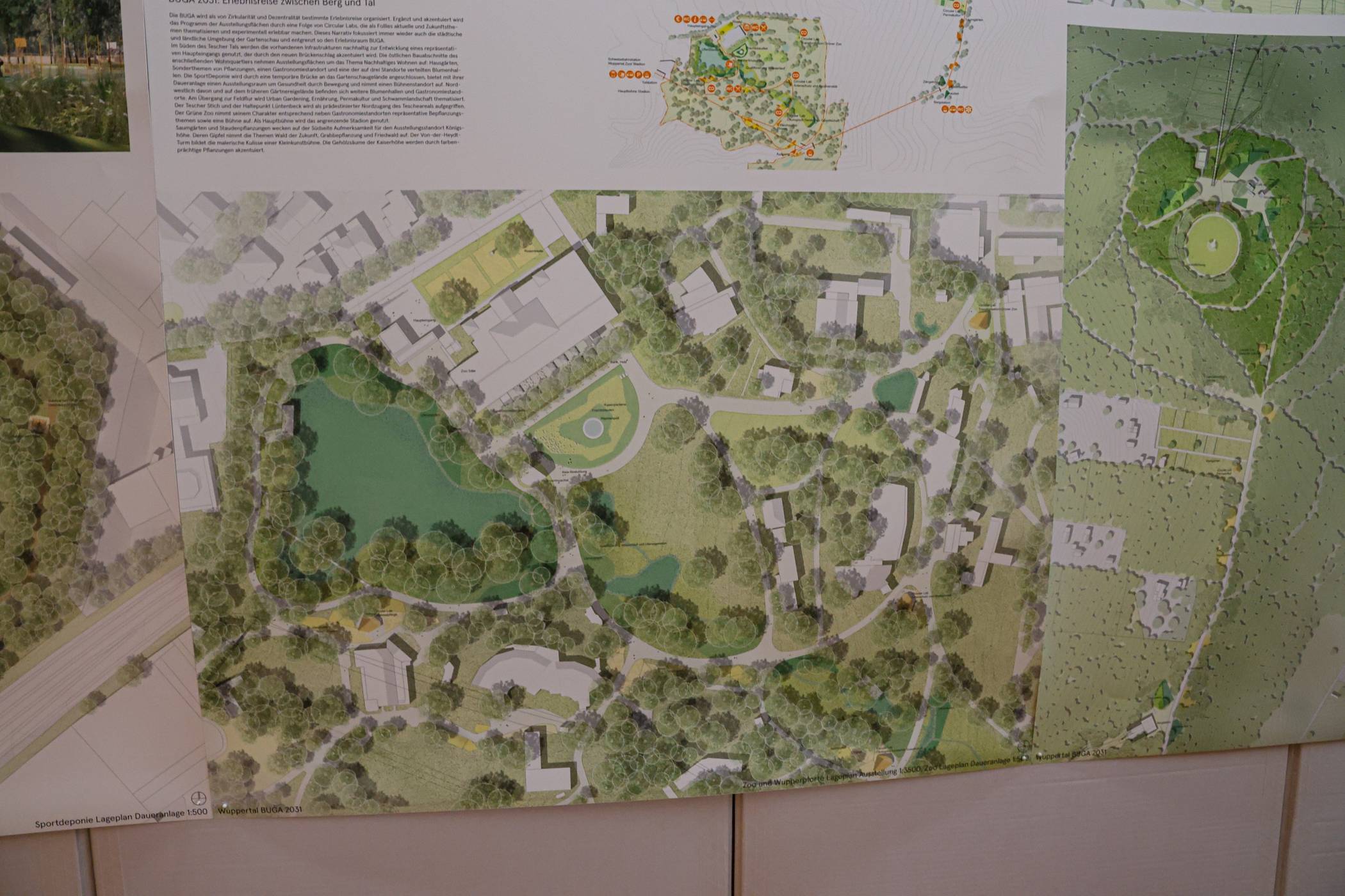  Planungsskizzen für die BUGA. 