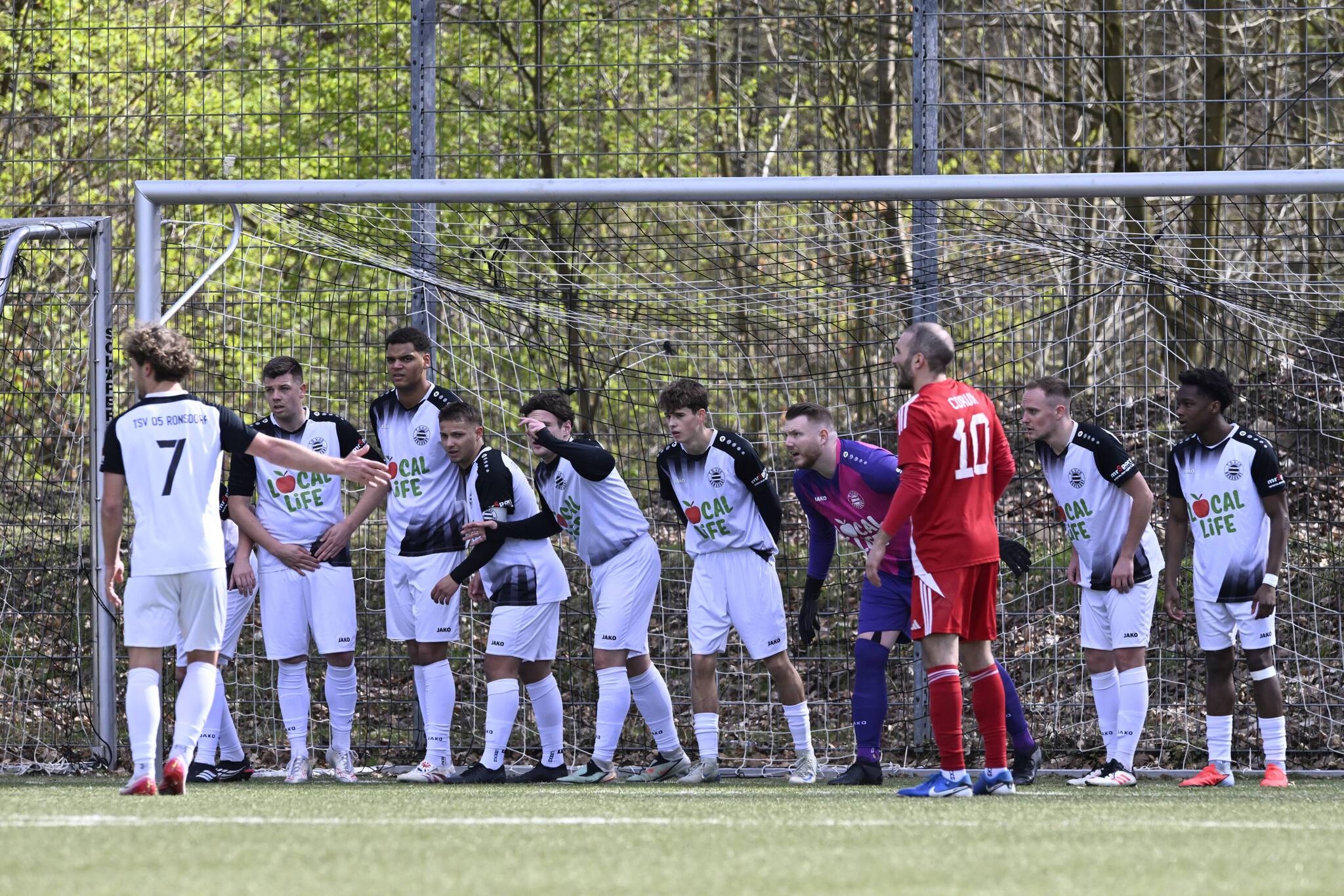  Der TSV 05 Ronsdorf konnte die Heimniederlage nicht verhindern. 