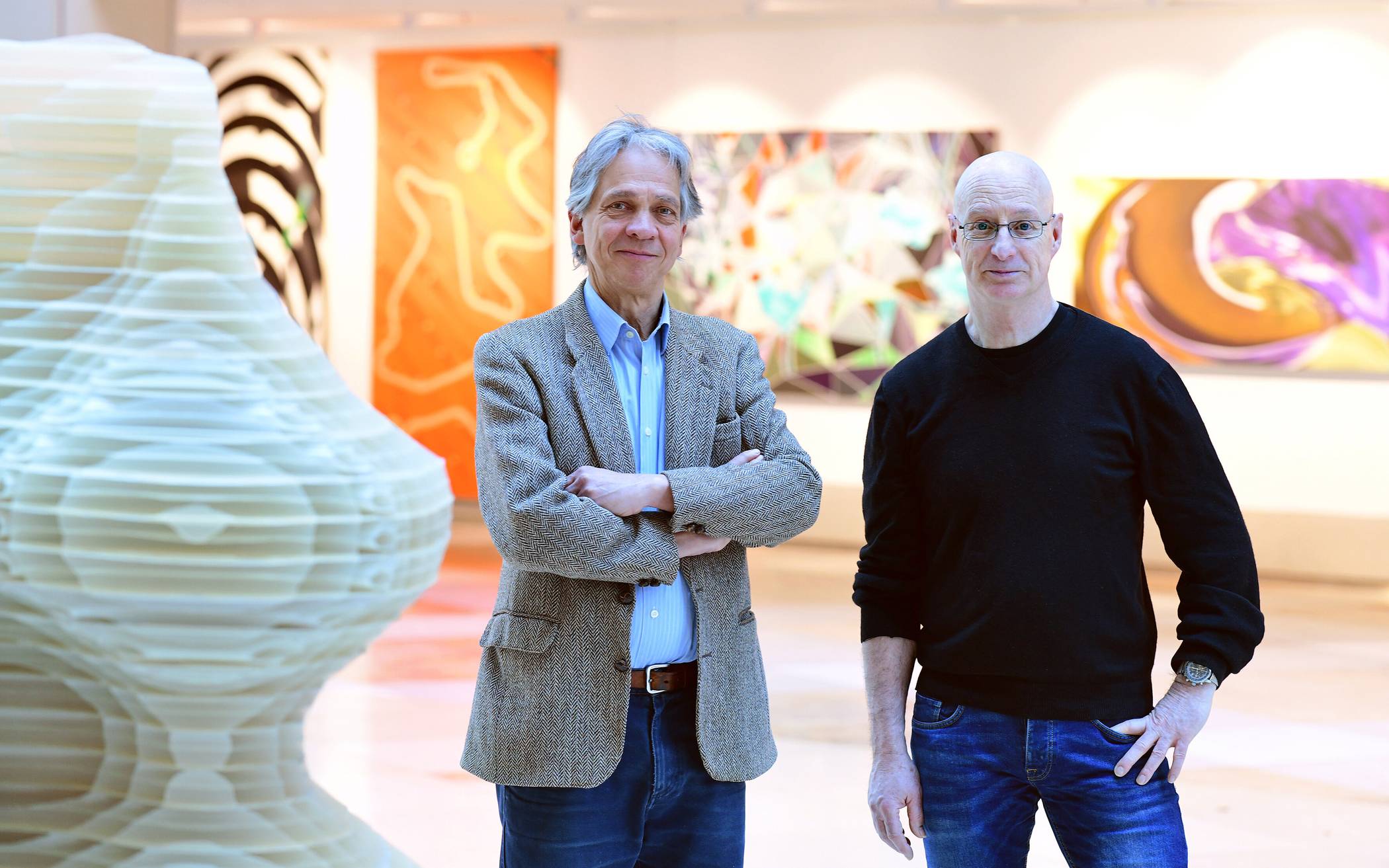 Zwei Künstler, viele Ebenen