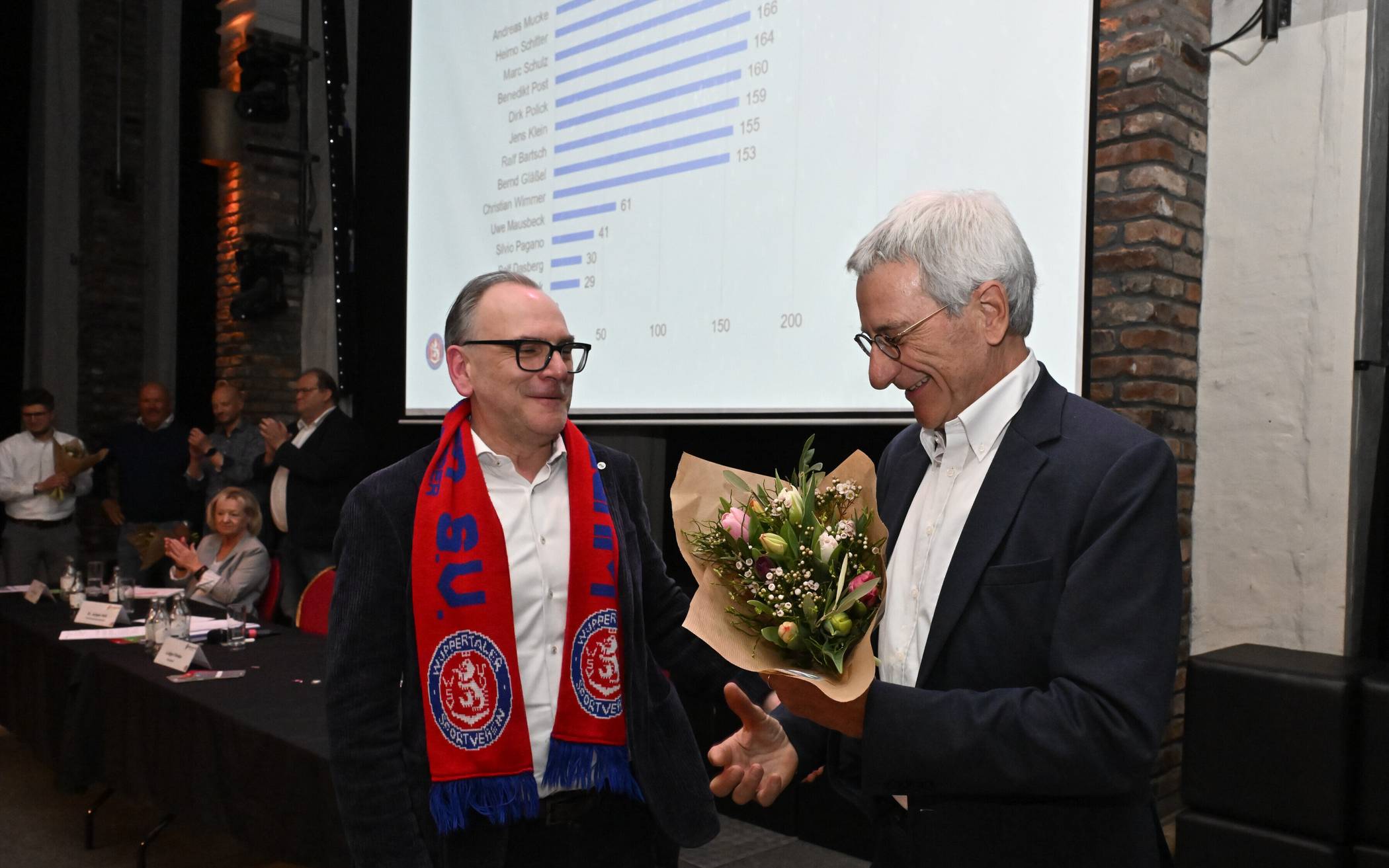 Der neue Verwaltungsrat Andreas Mucke (li.)