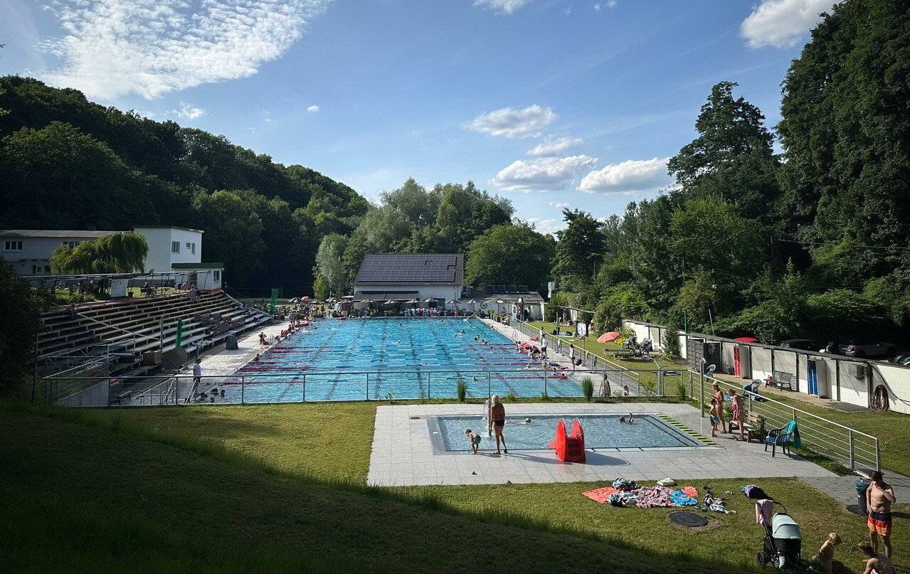 Das Alfred-Panke-Bad am Bendahl.