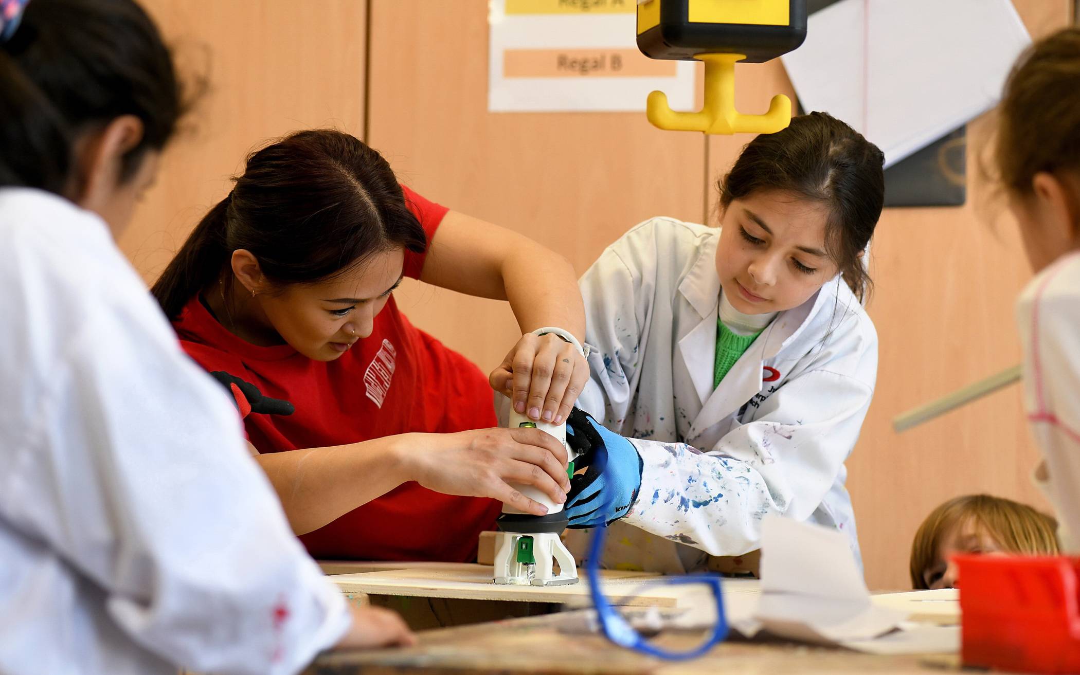 Blick in einen der Kurse.