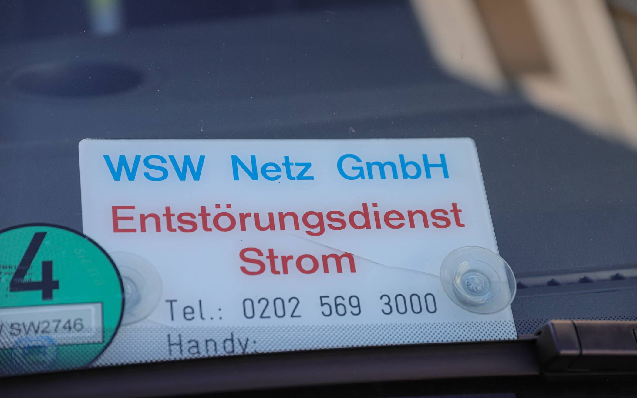 Die WSW sind im Einsatz.