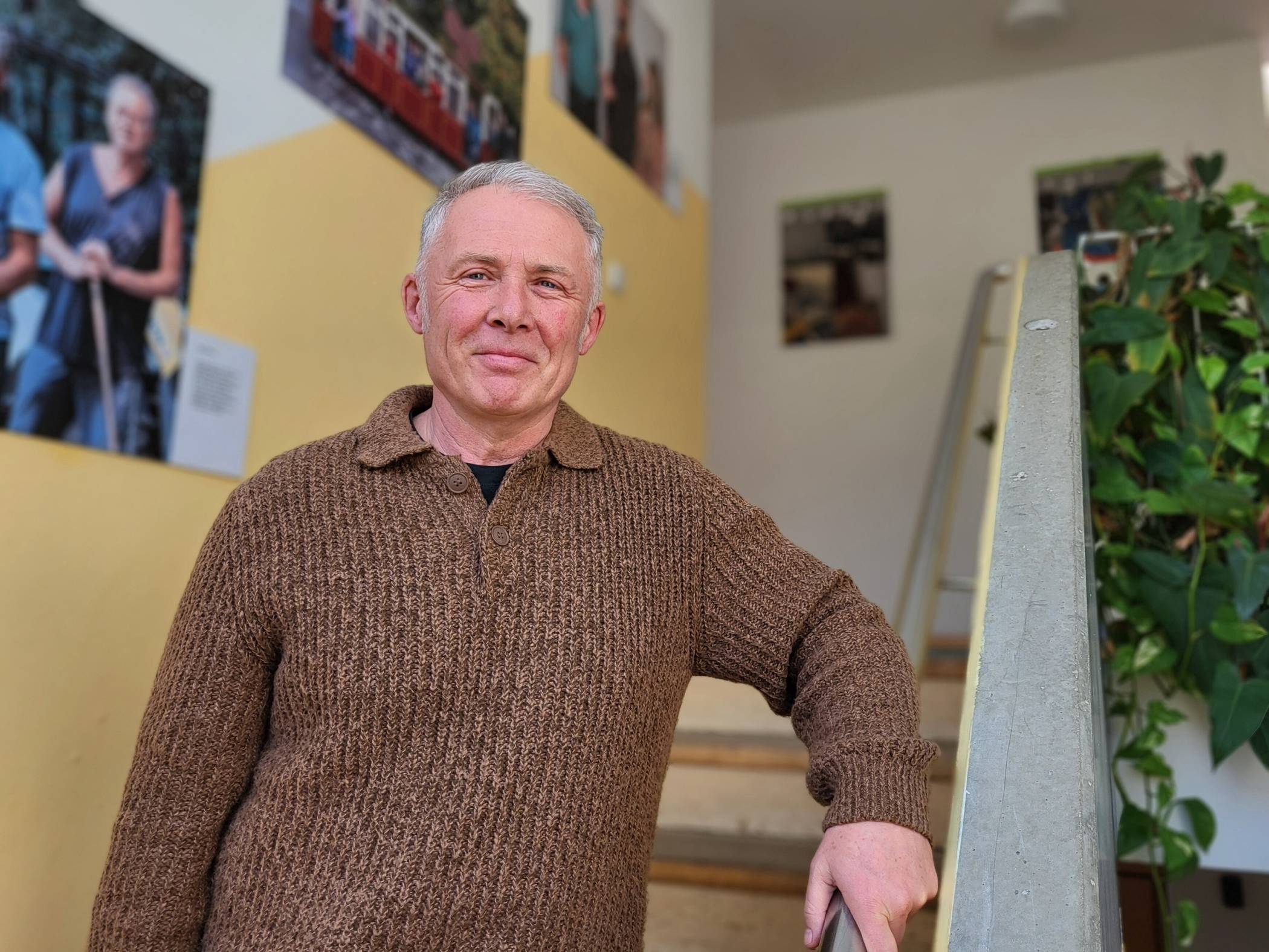 Sozialarbeiter Christian Looft-Kaufmann.