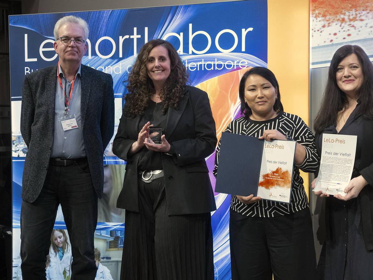 Die MINT-Arena gewinnt den Preis der Vielfalt