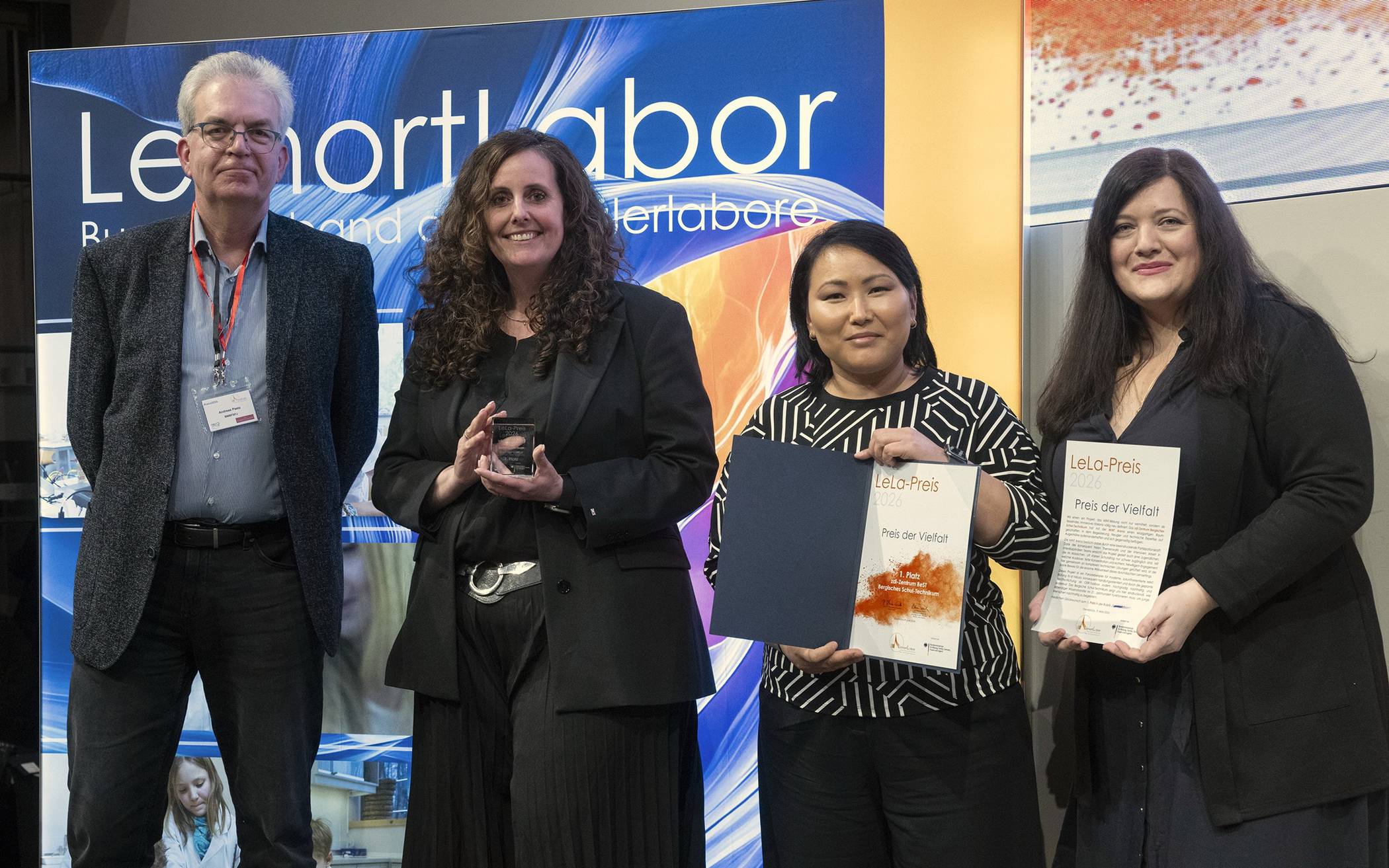 Die MINT-Arena gewinnt den Preis der Vielfalt