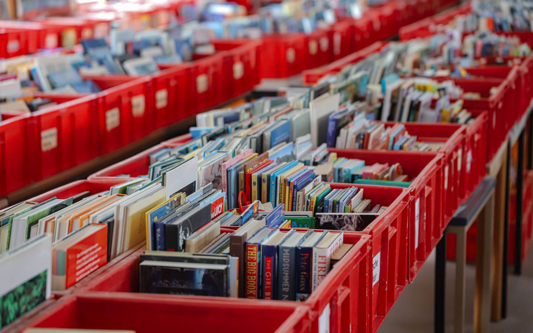 Büchertafel diesmal eine Woche später