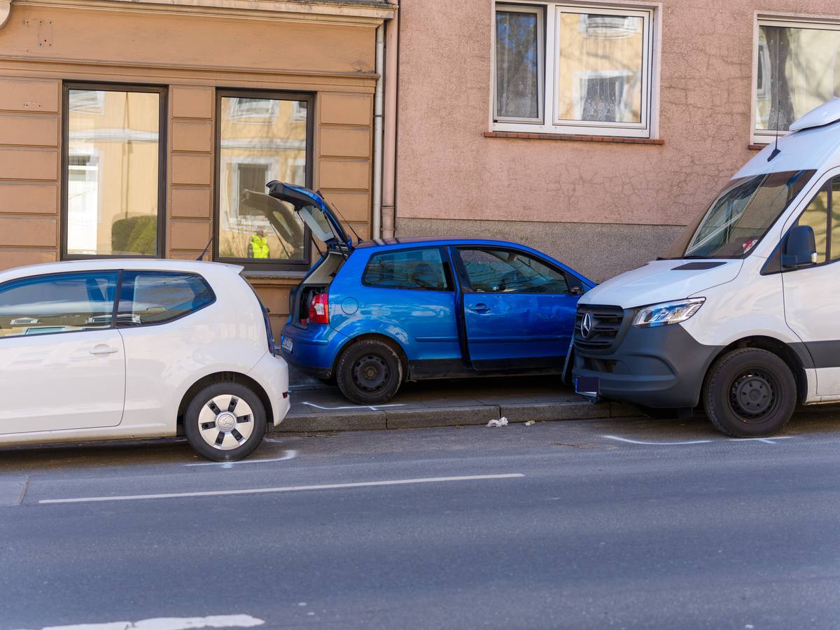 Flucht endet an Hauswand
