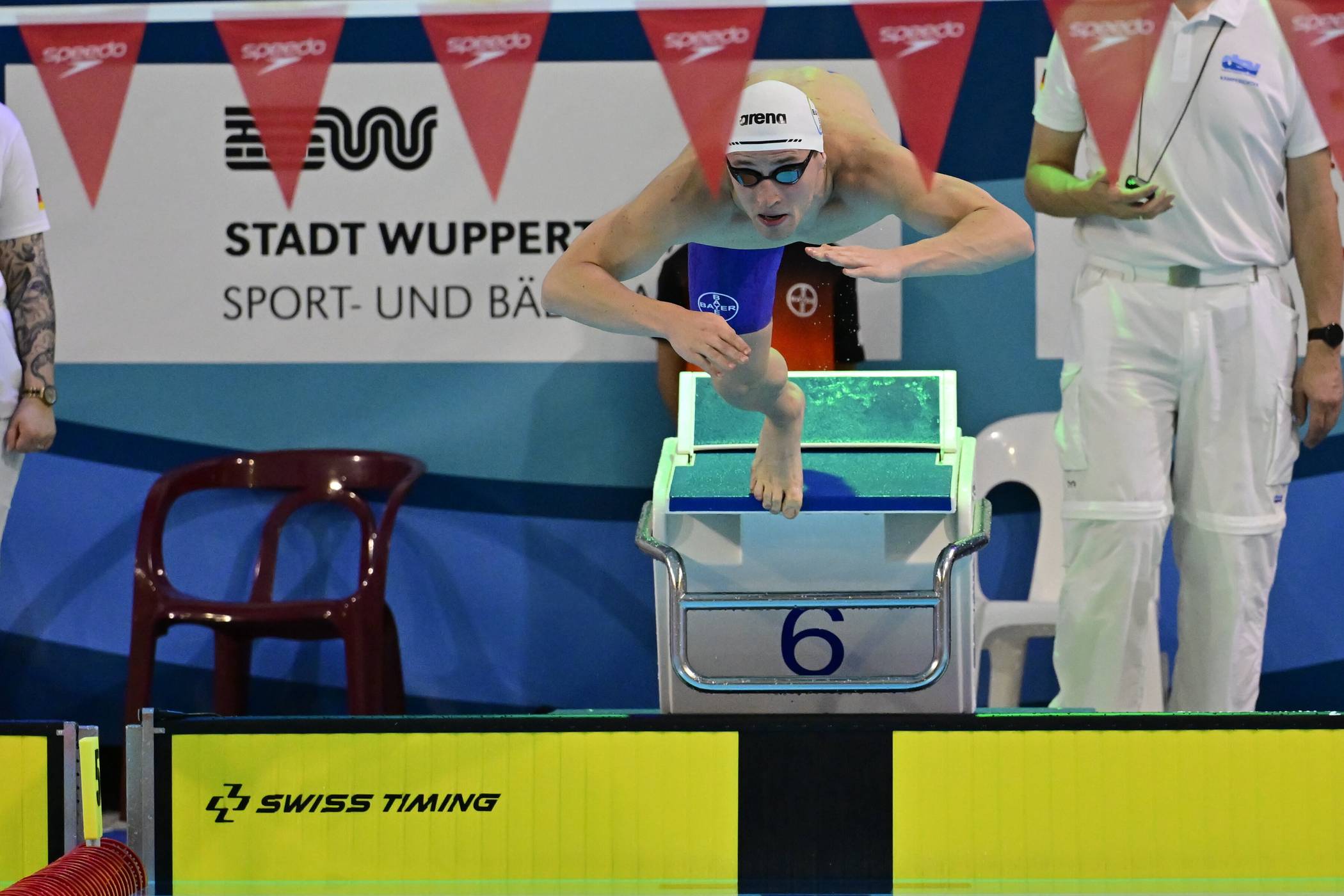 Die Schwimmoper könnte als Trainingsstätte, aber auch für Wasserball-Partien genutzt werden.