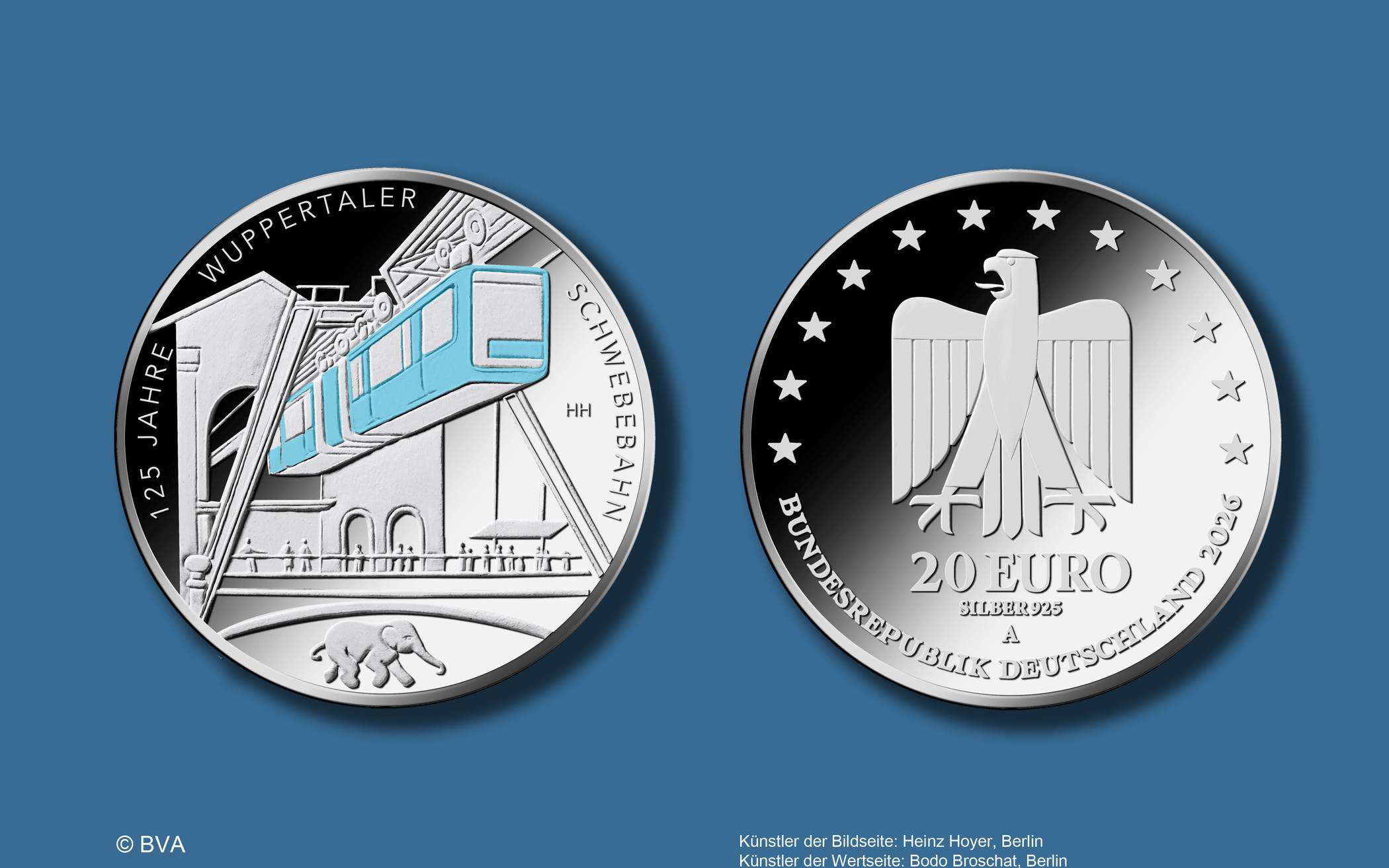 So soll die Münze aussehen.