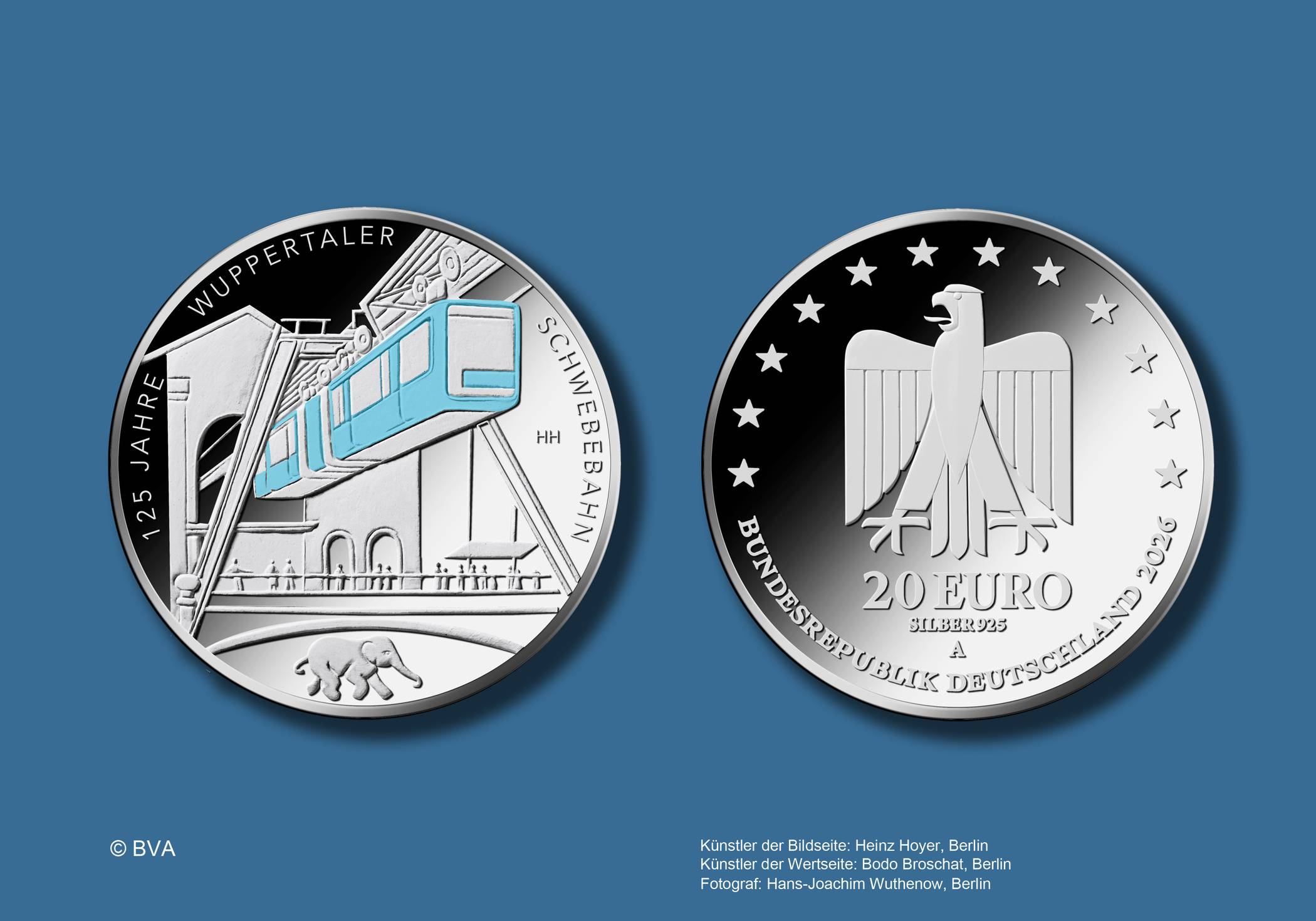 So soll die Münze aussehen.