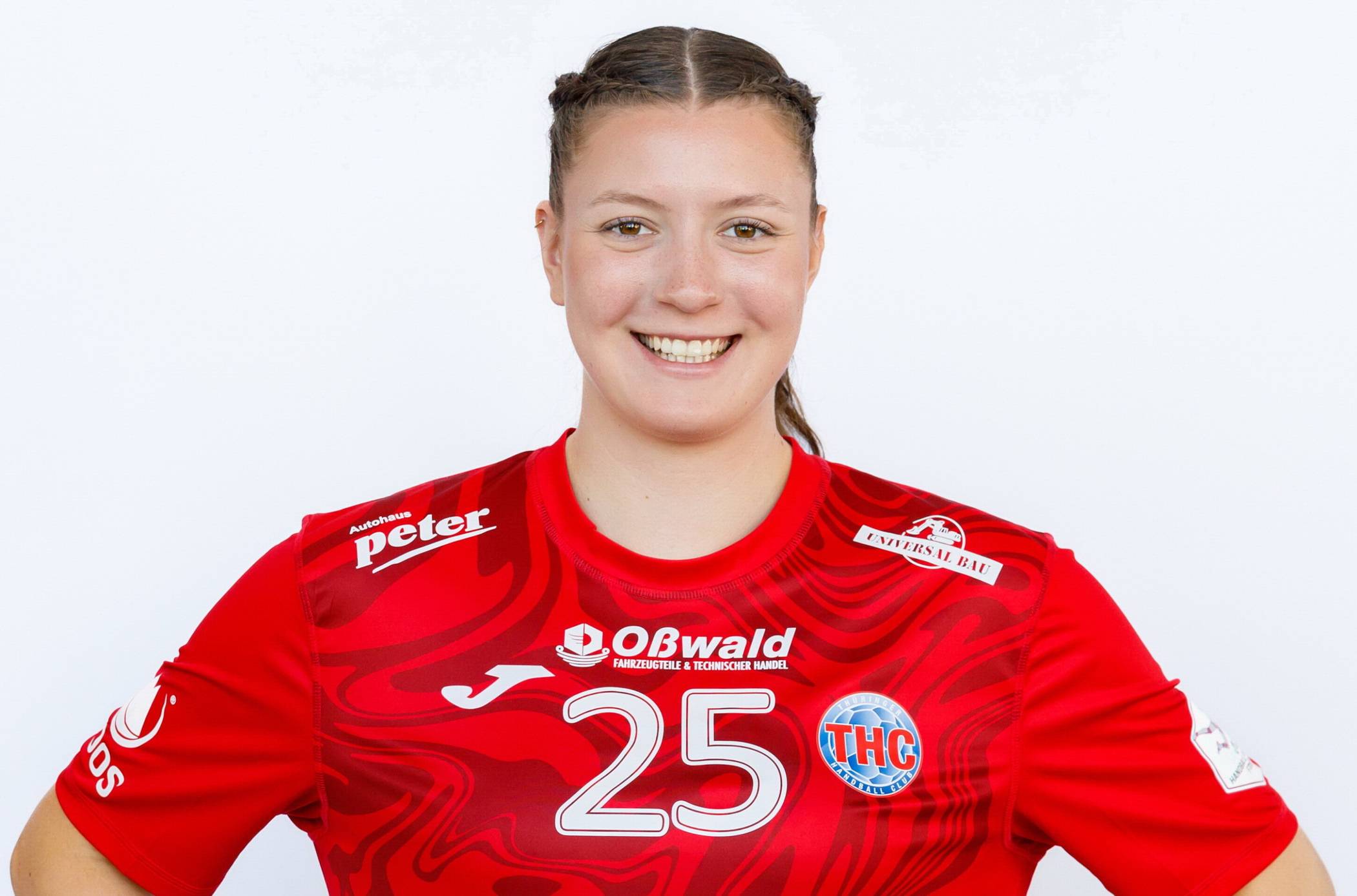  Kim Ott noch im Trikot des THC. 