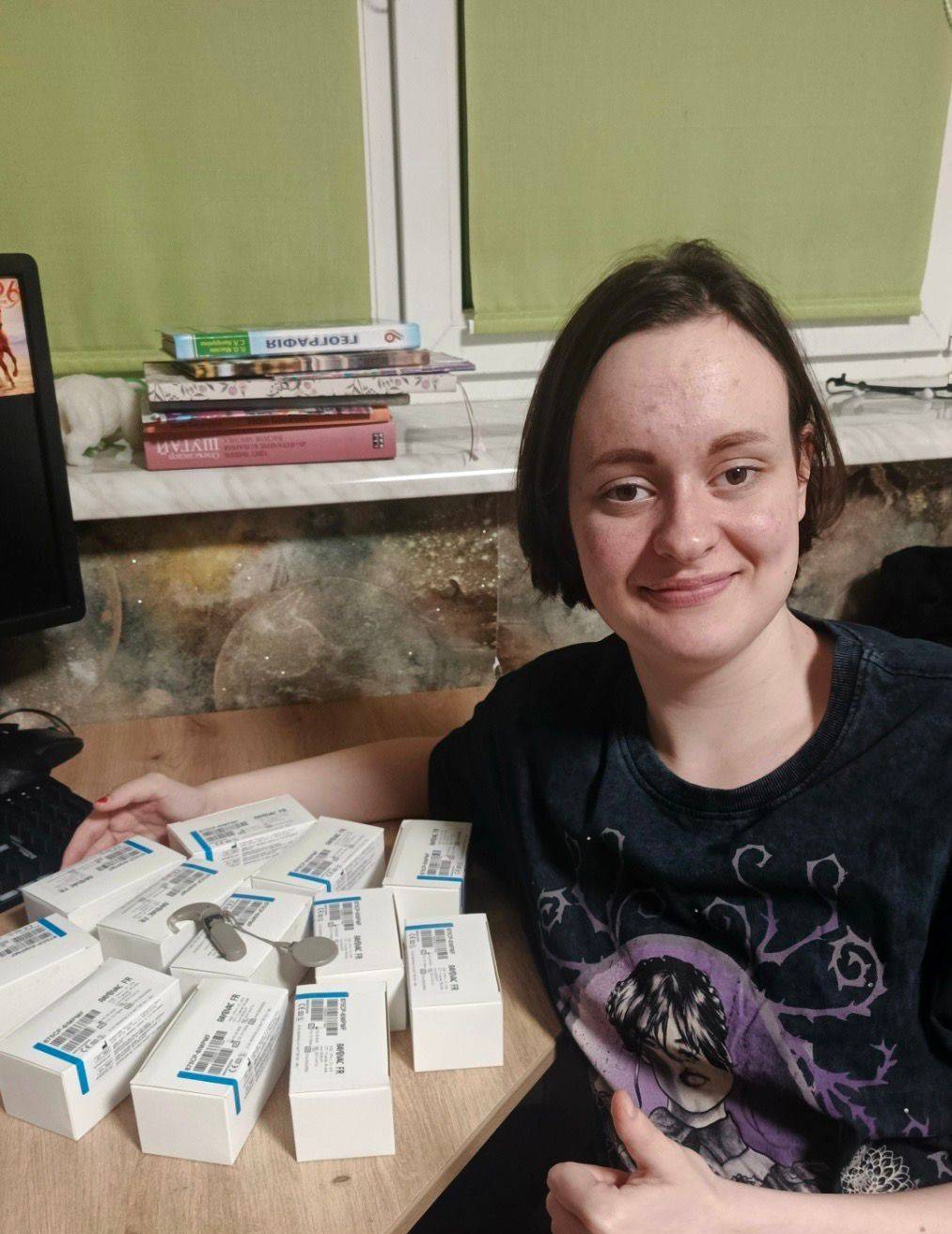 Ein Jahr lang braucht sich Veronika