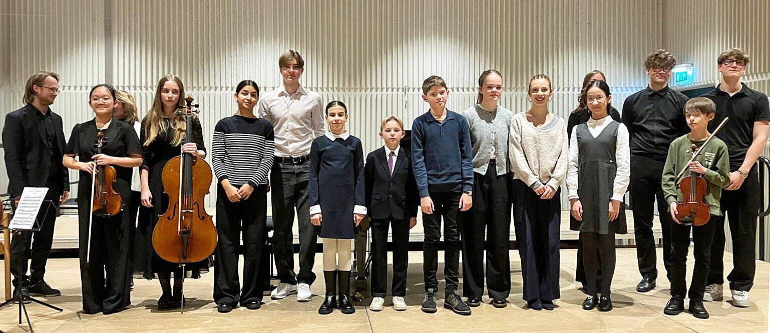 Die talentierten Nachwuchsmusikerinnen und- musiker.