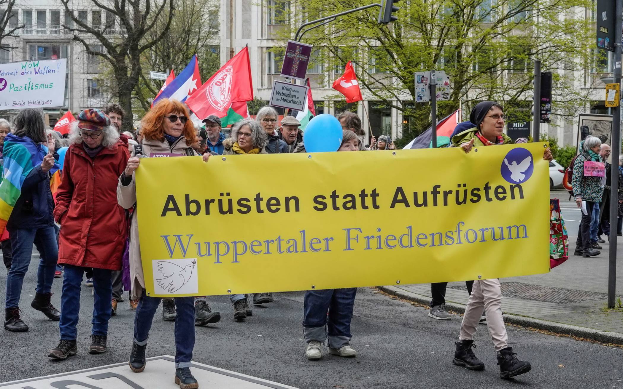 Szene aus der Elberfelder Innenstadt.
