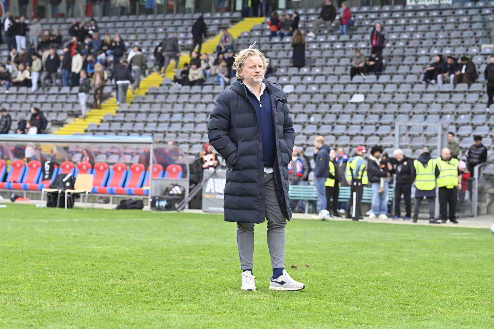  Stephan Küsters beim Heimspiel gegen Bocholt im Stadion am Zoo. 