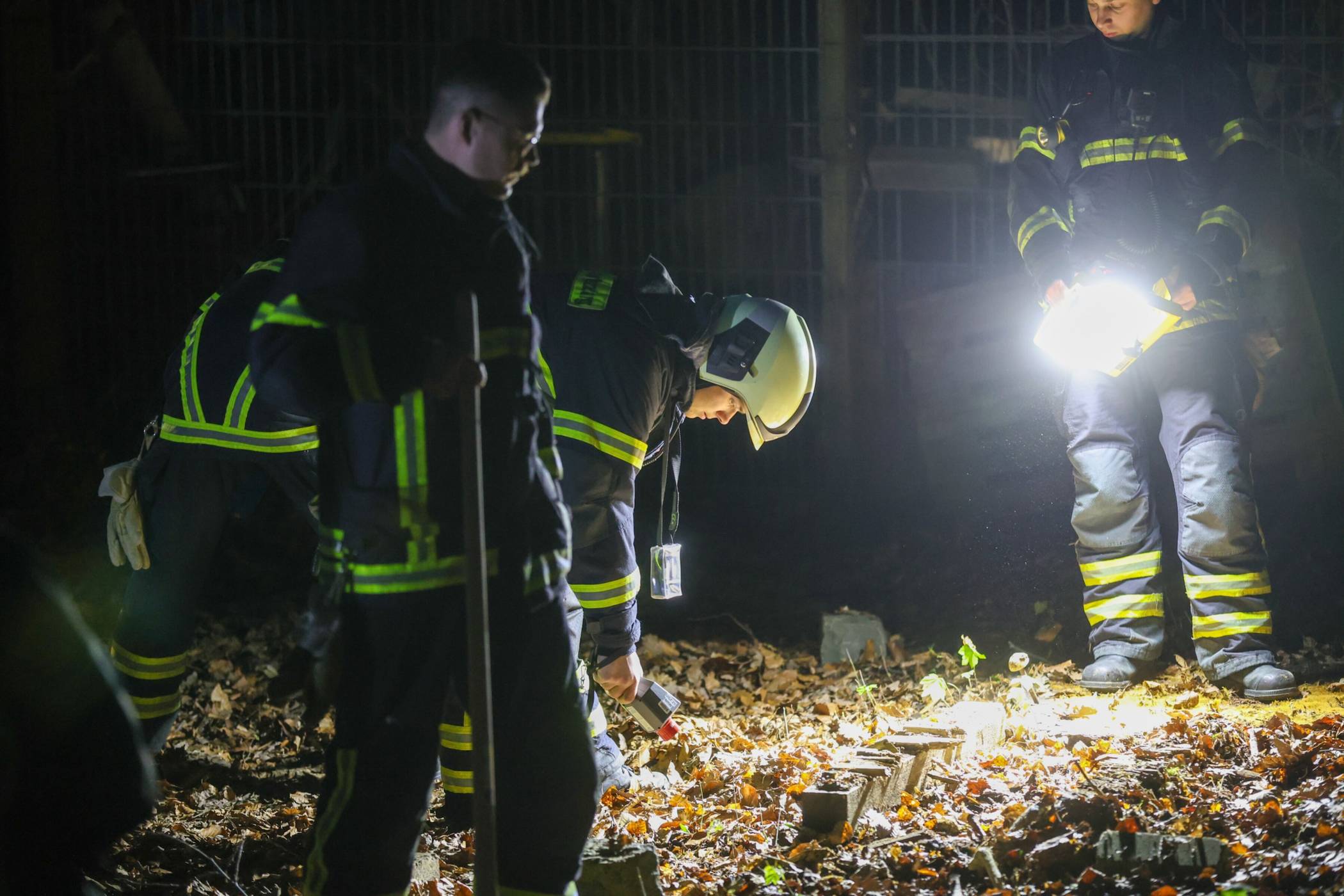 Der Bereich wurde unter die Lupe genommen. 
