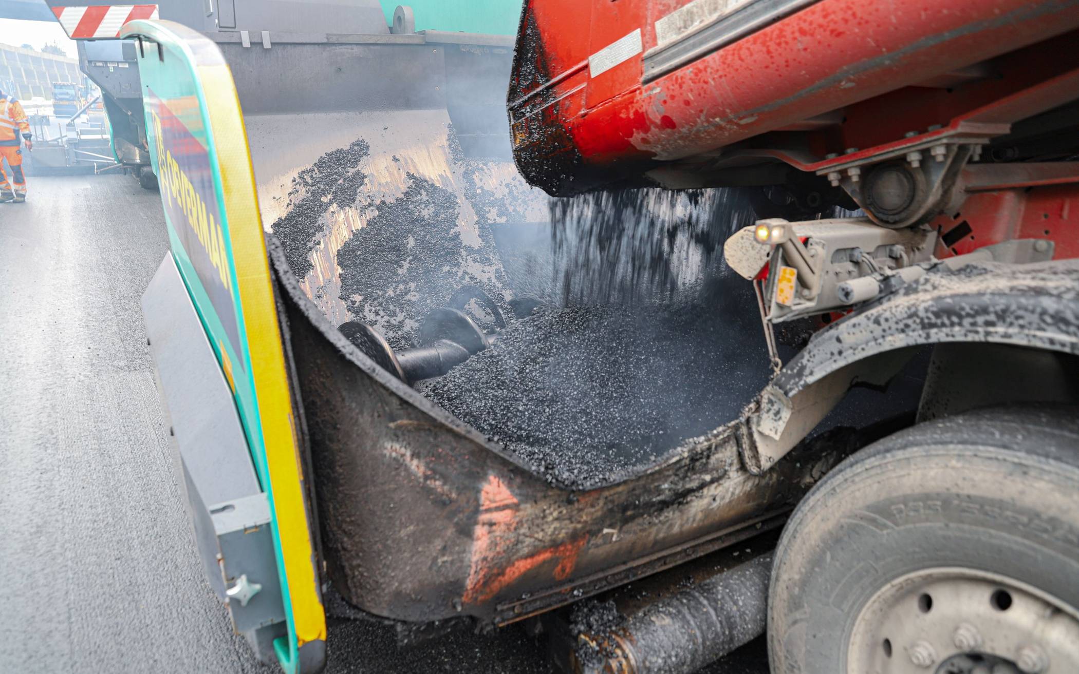Start der Sanierung des Westfalenwegs