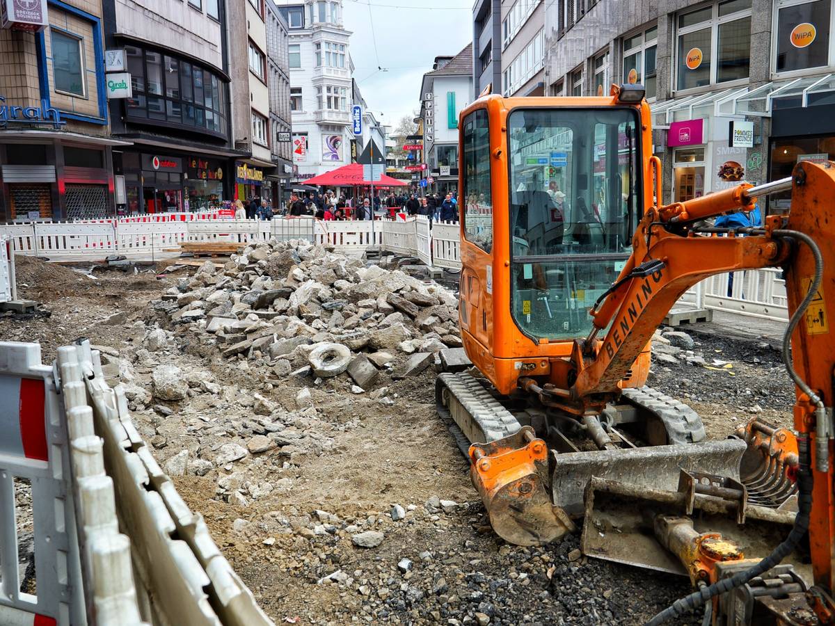 Infos zu den Bauarbeiten in der Elberfelder City