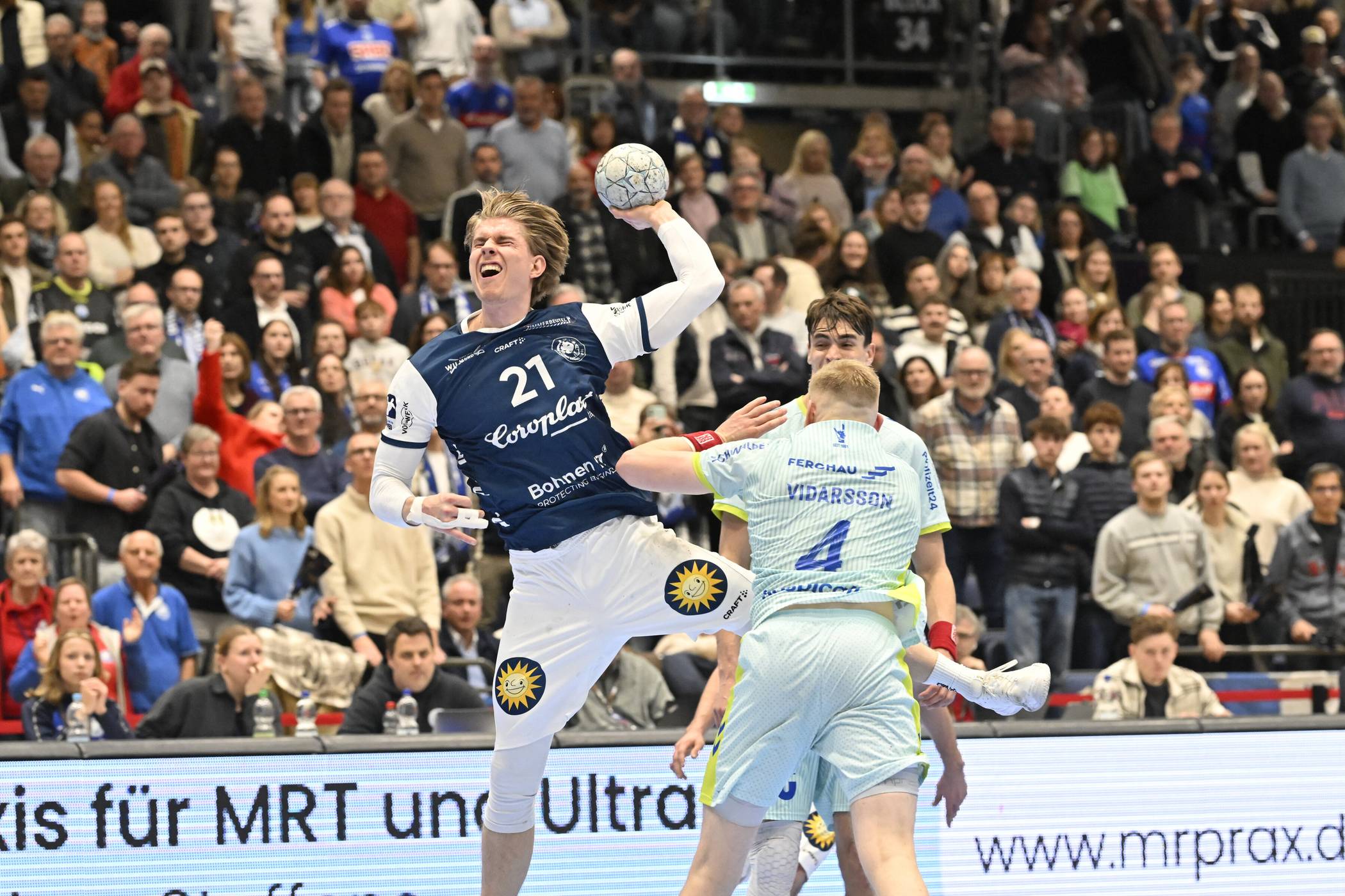 Szene mit Kim Voss-Fels aus dem Heimspiel gegen Gummersbach.