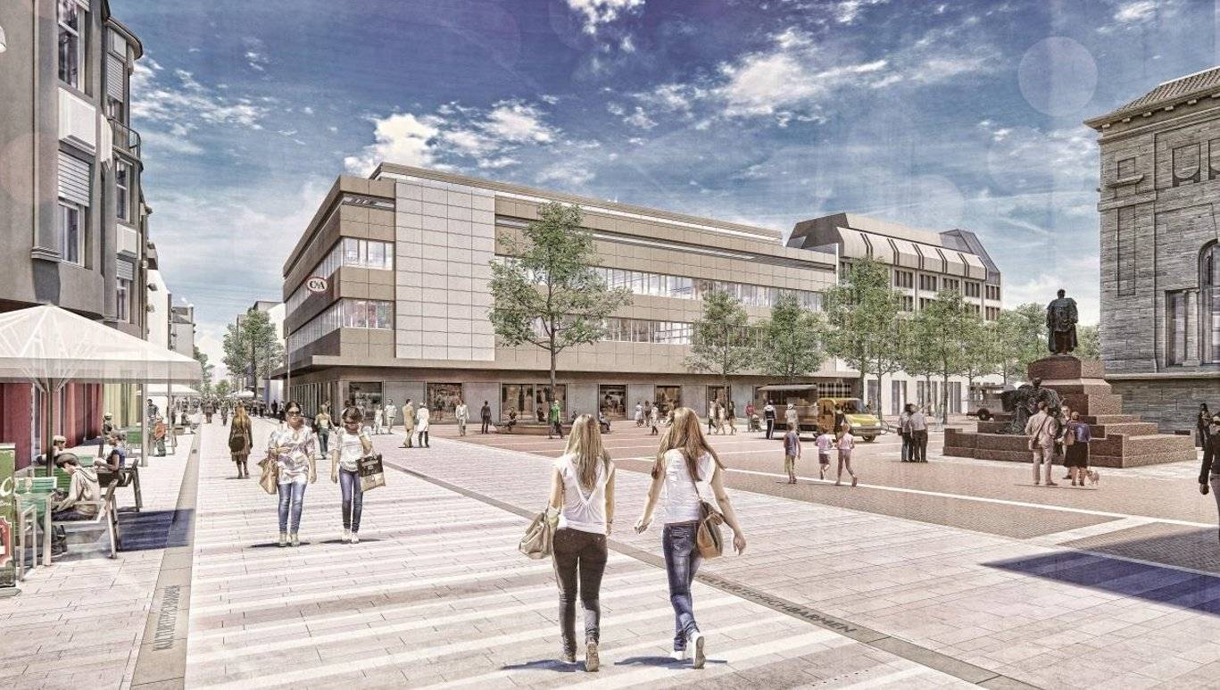 So soll der Werth aussehen, wenn er sich mit neuer Pflasterung &amp; Co. zum „Kulturteppich Barmen“ verwandelt hat.  