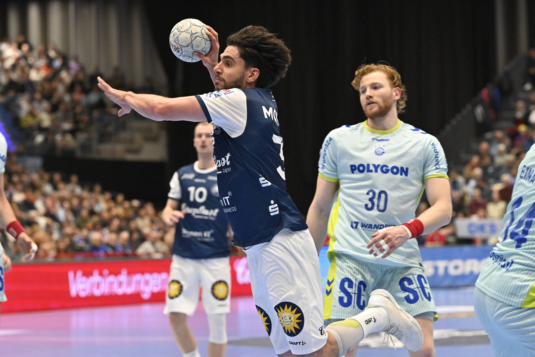 Eloy Morante Maldonado im Heimspiel gegen Gummersbach.