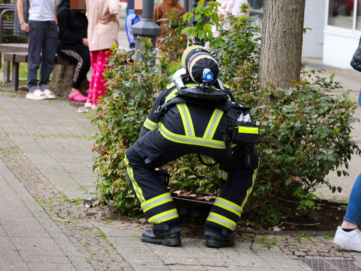 Grill in Wohnung löst Feuerwehr-Einsatz aus