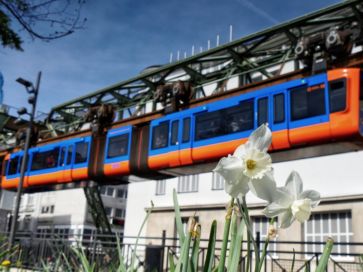 Rundgang durch Elberfeld im Frühling
