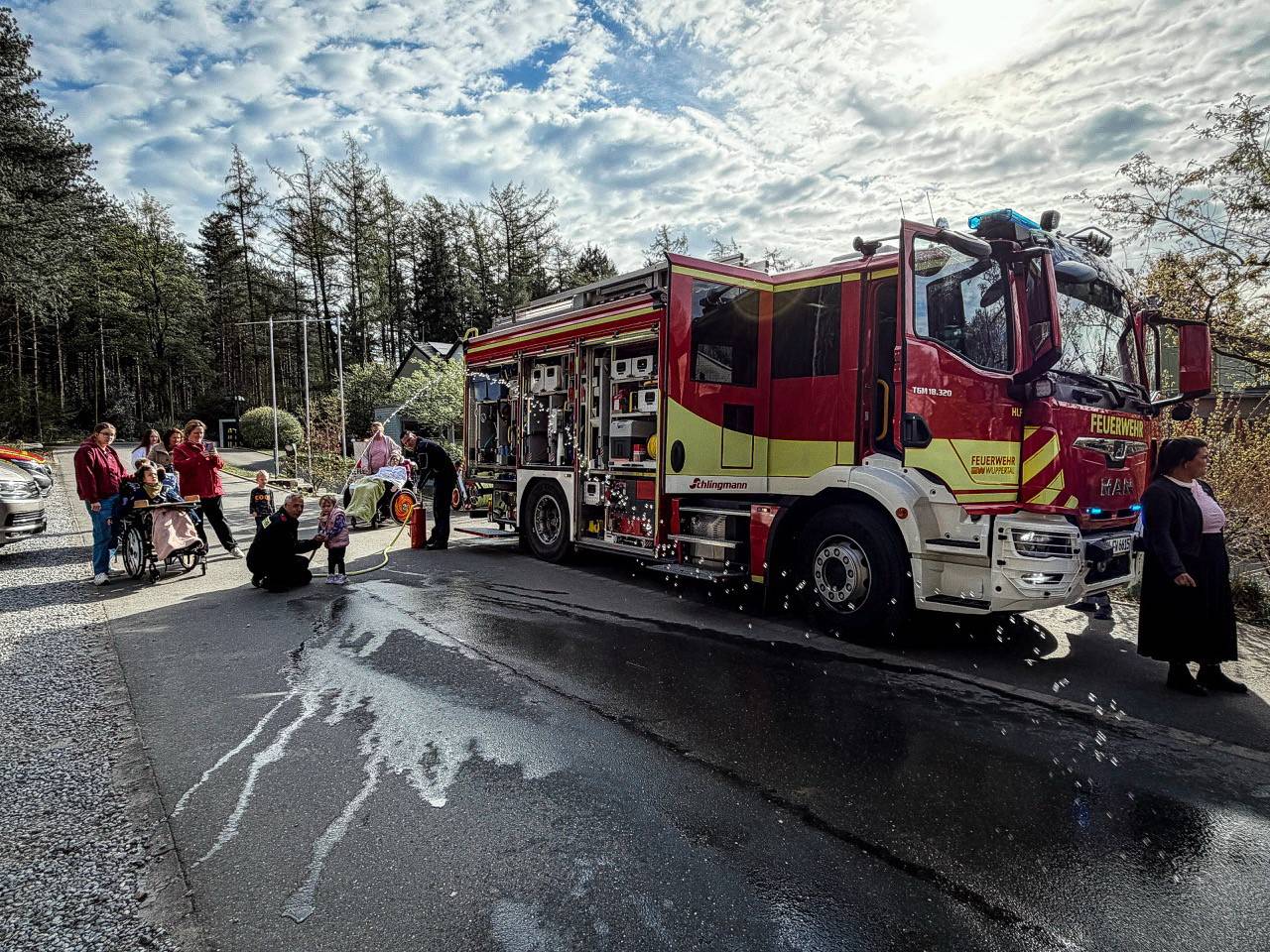 Es wurde fleißig geübt ...