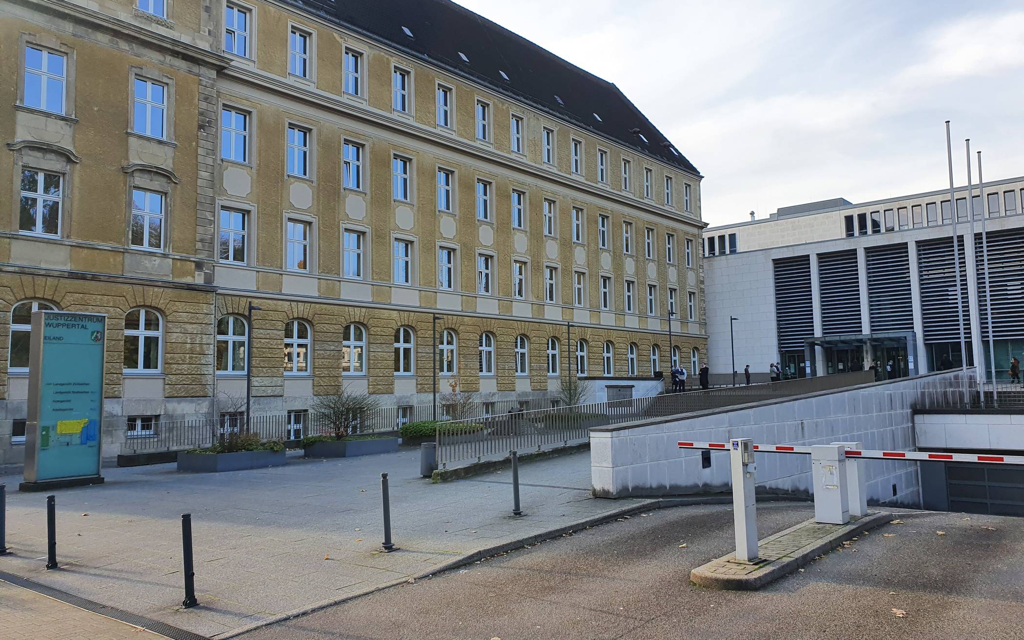 Das Wuppertaler Amtsgericht am Eiland.
