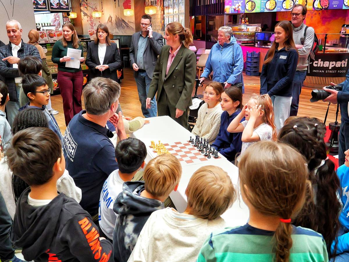 Die City-Arkaden werden zur Schach-Erlebniswelt