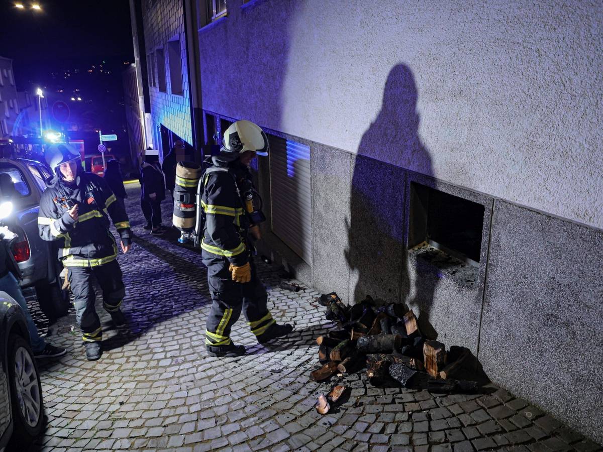 Kellerbrand in Barmen
