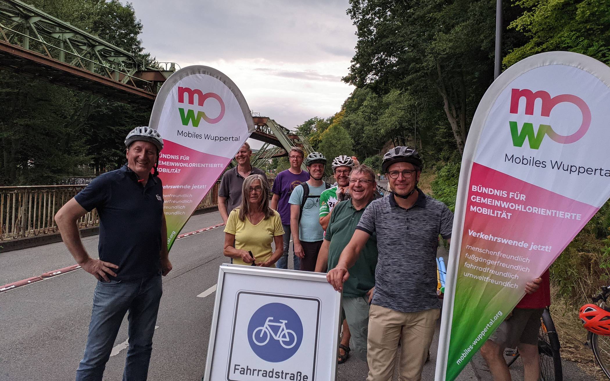 Die Initiative „Mobiles Wuppertal“ hatte sich