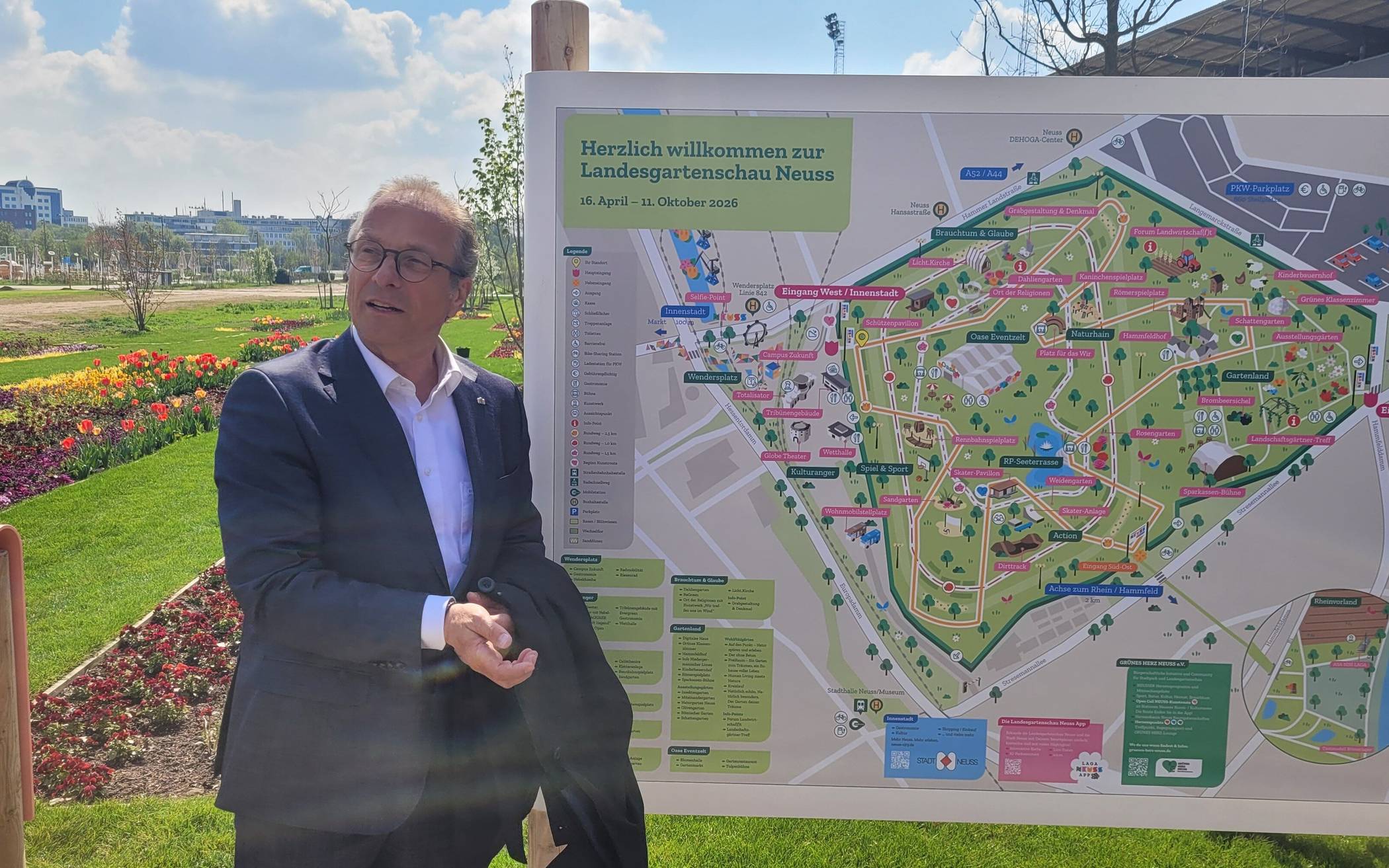 Impressionen von der kleinen BUGA-Schwester
