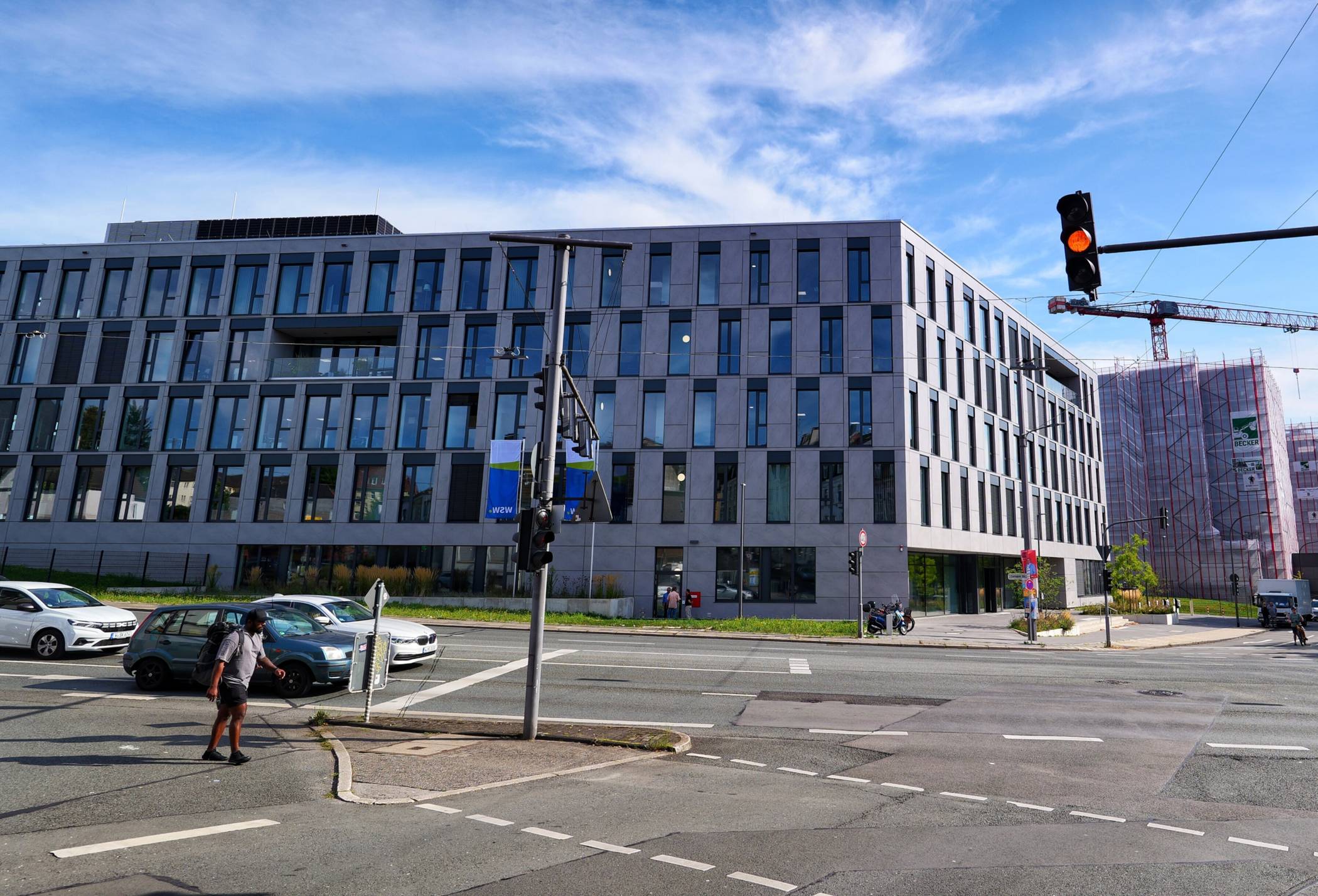  Die WSW-Zentrale an der Bromberger Straße. 