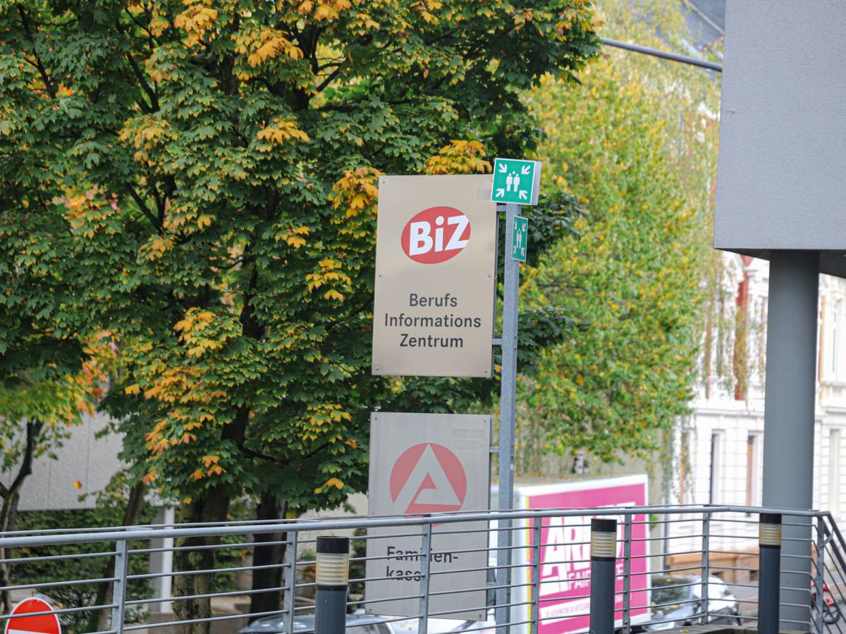 Eingeschränkte Zufahrt zur Agentur für Arbeit