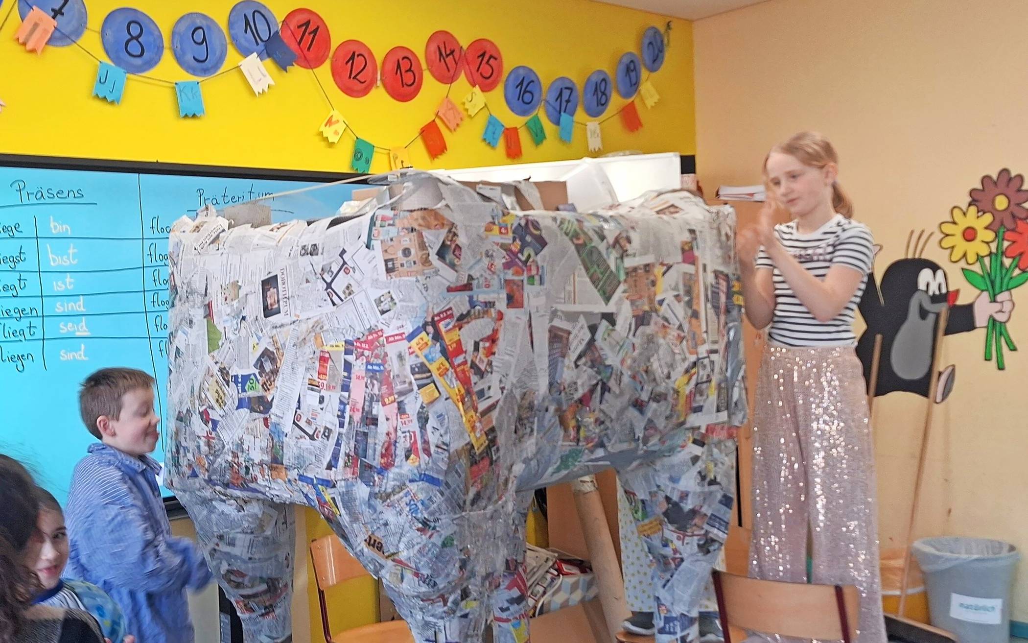 ... vom Grundgerüst...