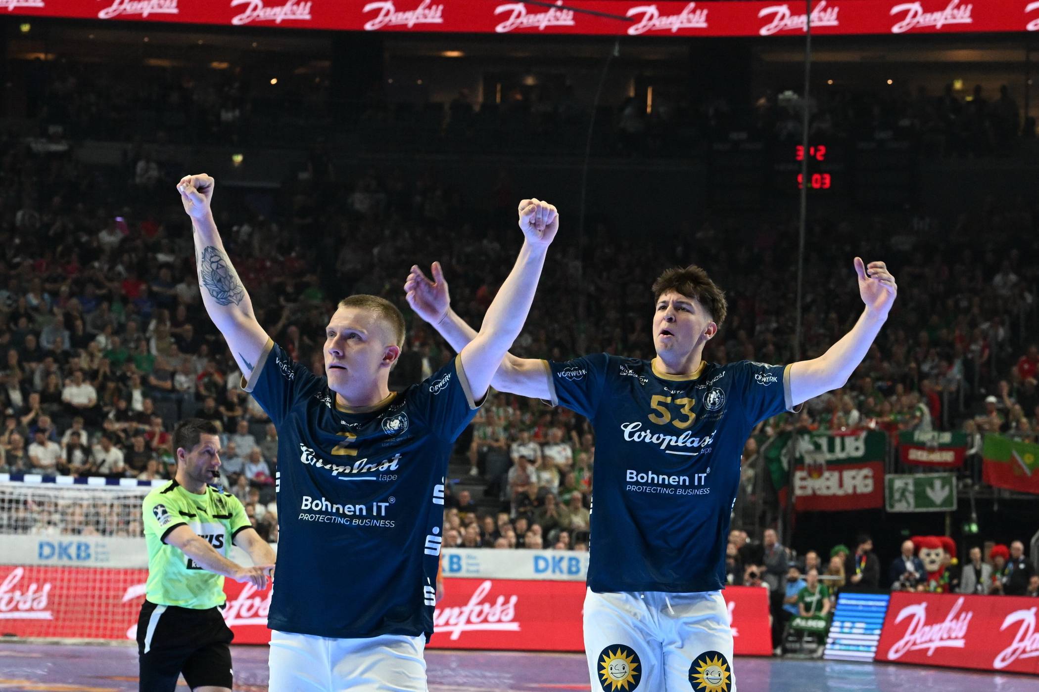  Der BHC eroberte die Lanxess-Arena. 