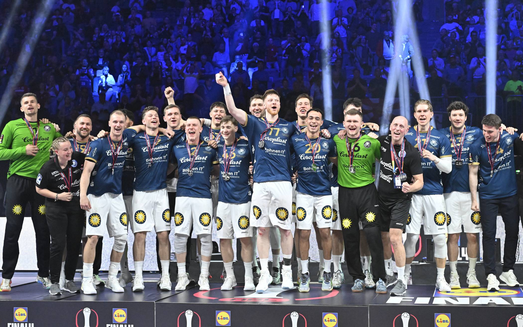 Der BHC bejubelte den zweiten Platz.