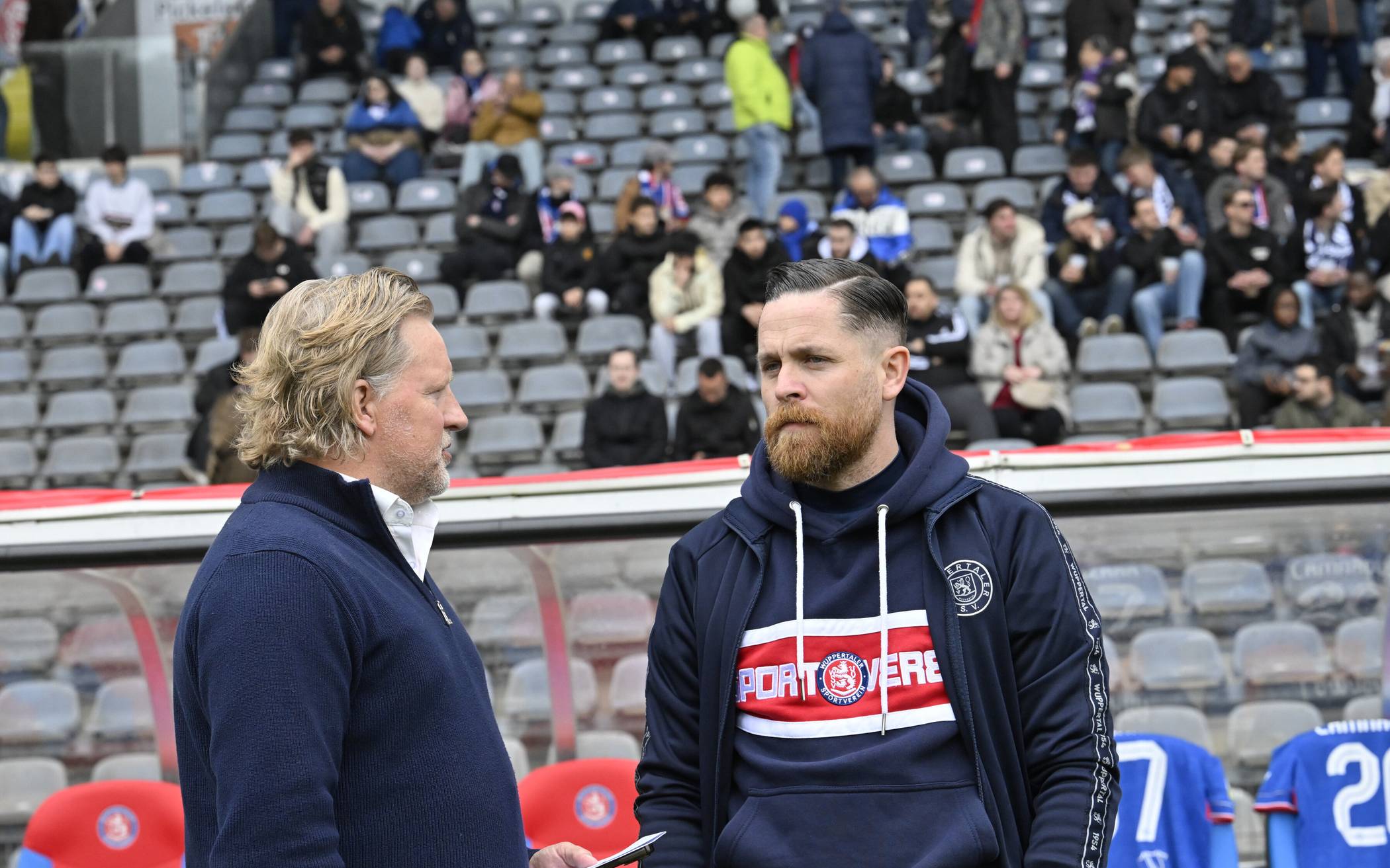 Der Sportliche Berater Stephan Küsters (li.)