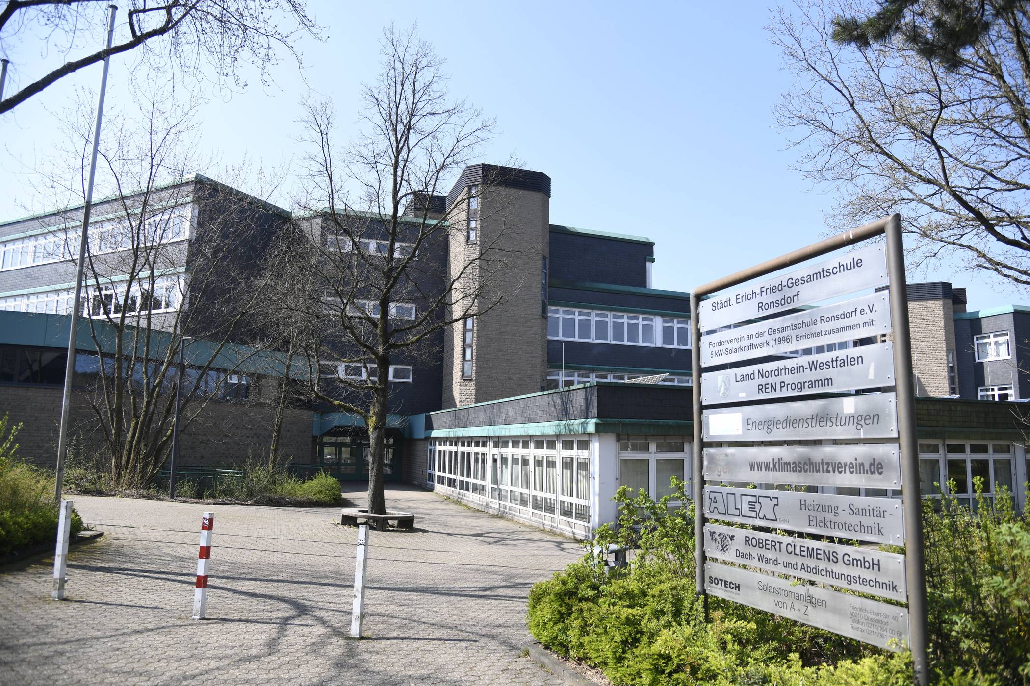 Die Erich-Fried-Gesamtschule in Ronsdorf (Symbolbild).