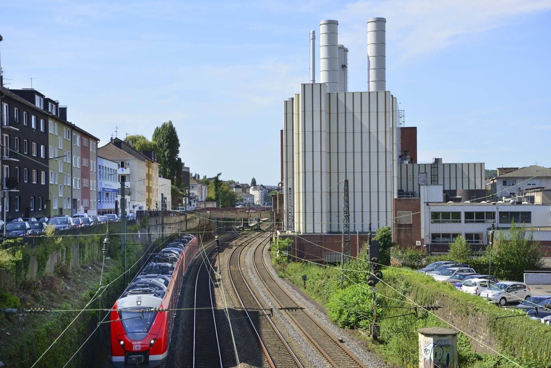  Das Barmer Heizkraftwerk. 