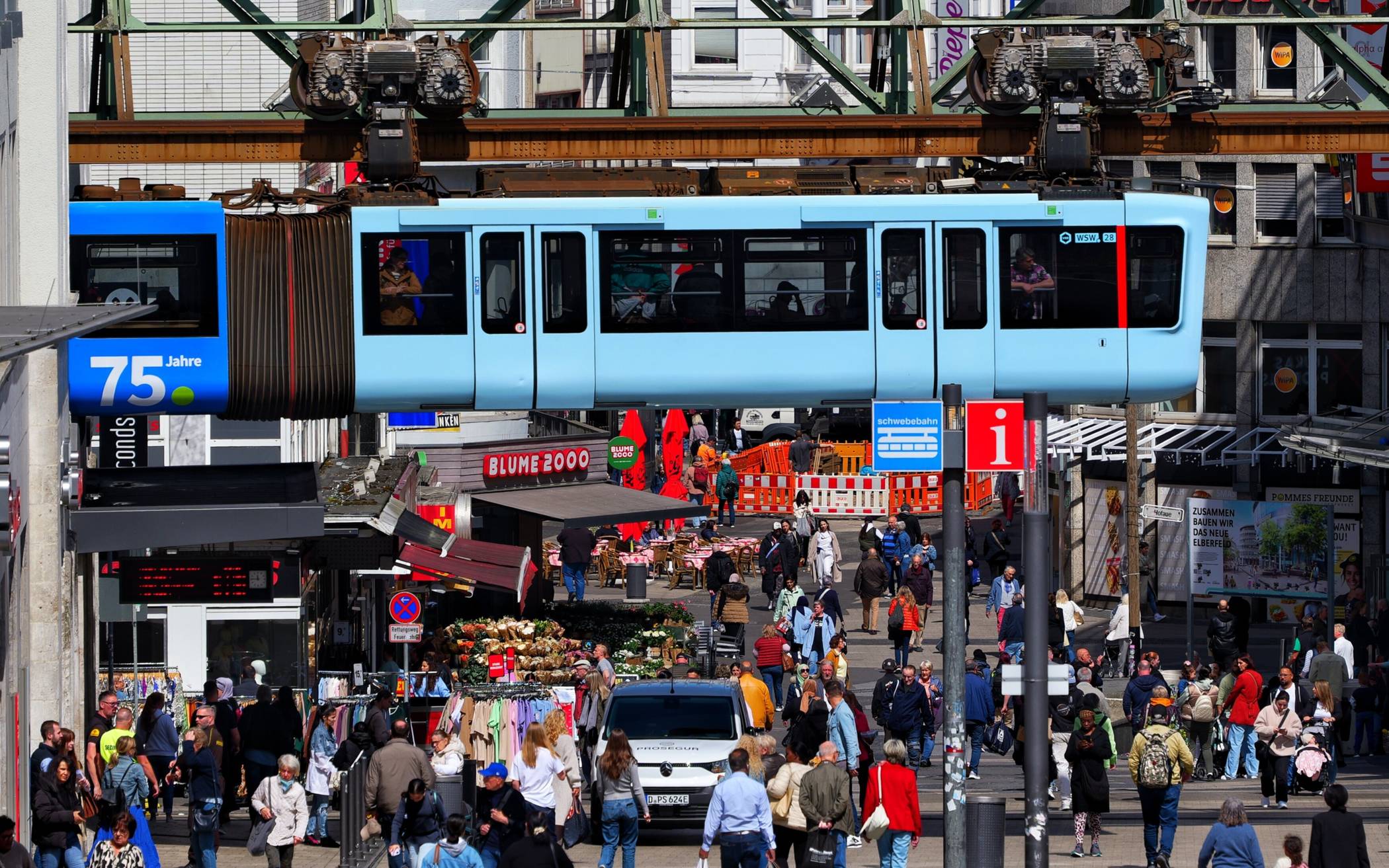 In Wuppertal leben Menschen zahlreicher Nationalitäten.