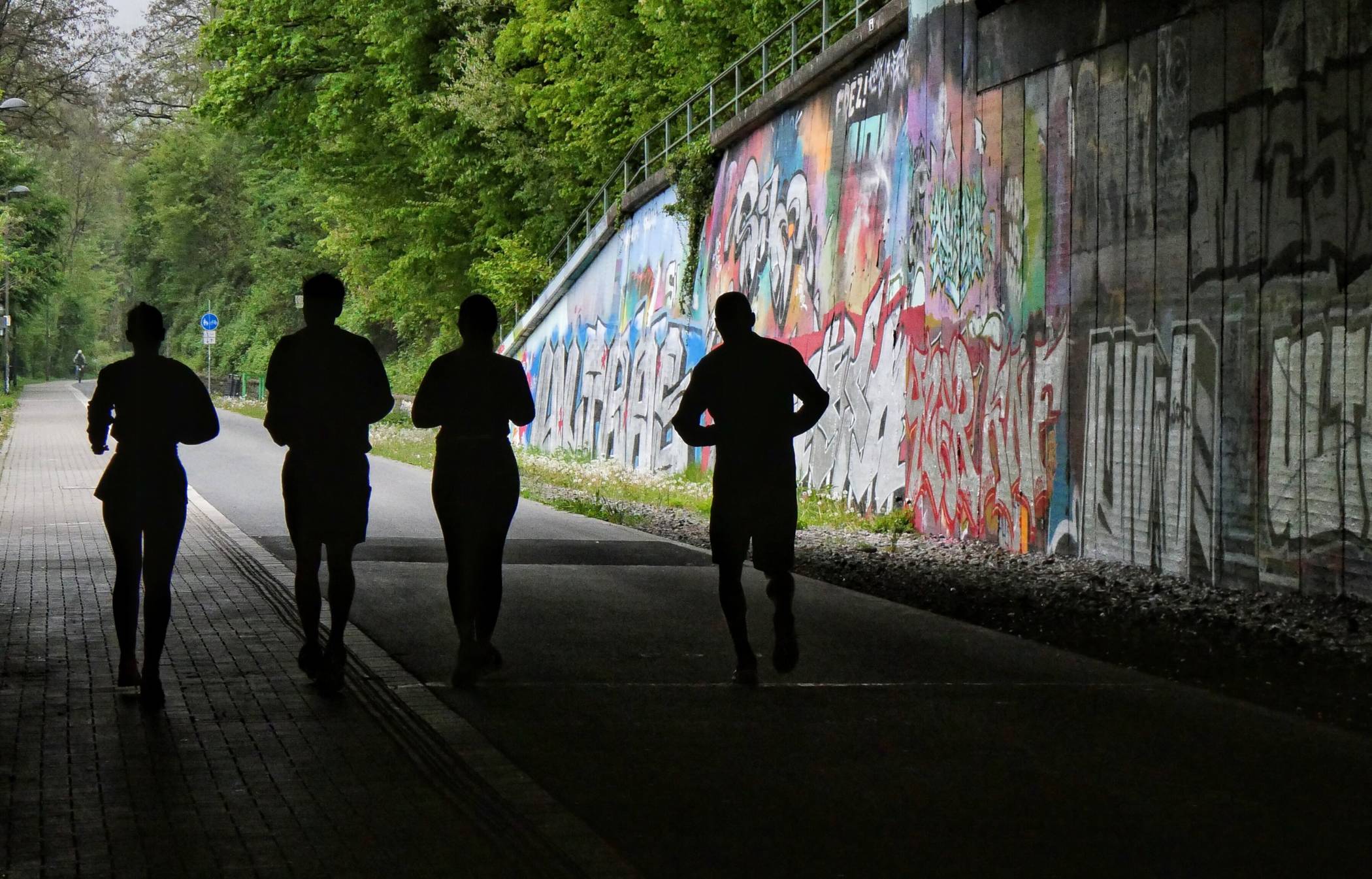 Die Nordbahntrasse – ein Eldorado auch für Sportlerinnen und Sportler.