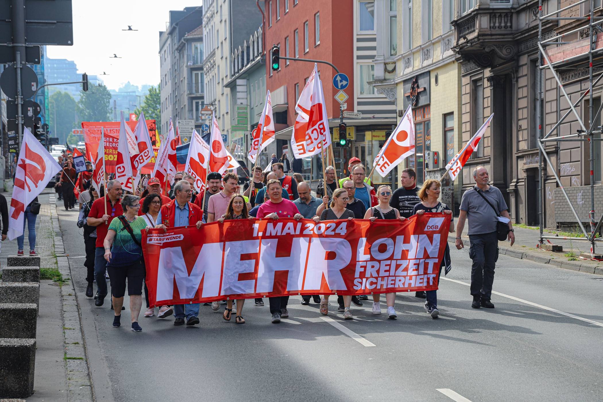 Der Demonstrationszug im Jahr 2025.