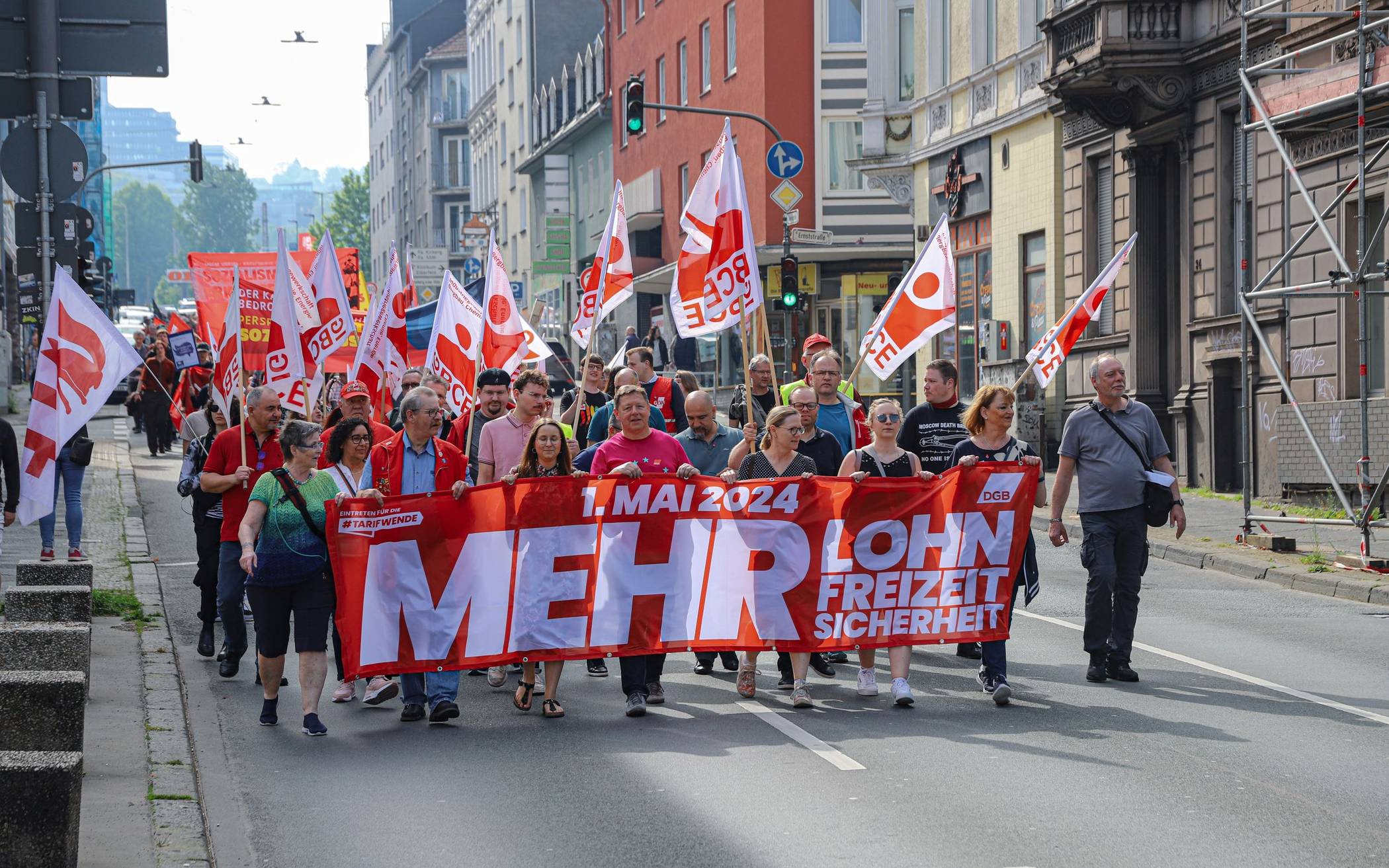 Der Demonstrationszug im Jahr 2025.