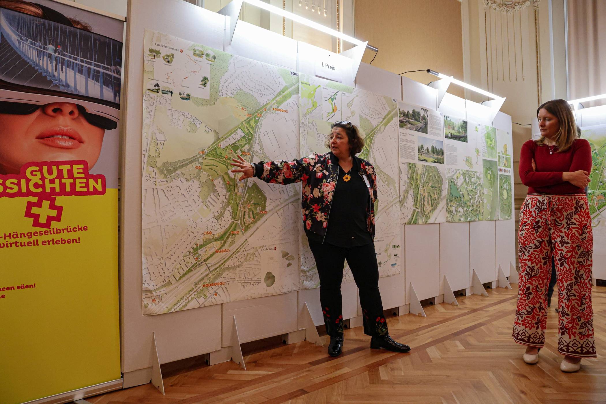  Die Pläne für die Wuppertaler BUGA. 